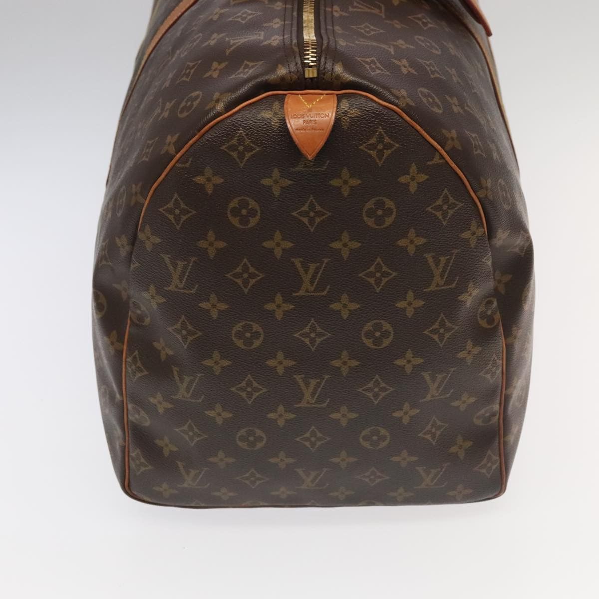 Louis Vuitton Keepall 60 Brown Canvas Travel Bag (Pre-Owned) Size ONE SIZE - 4 Thumbnail