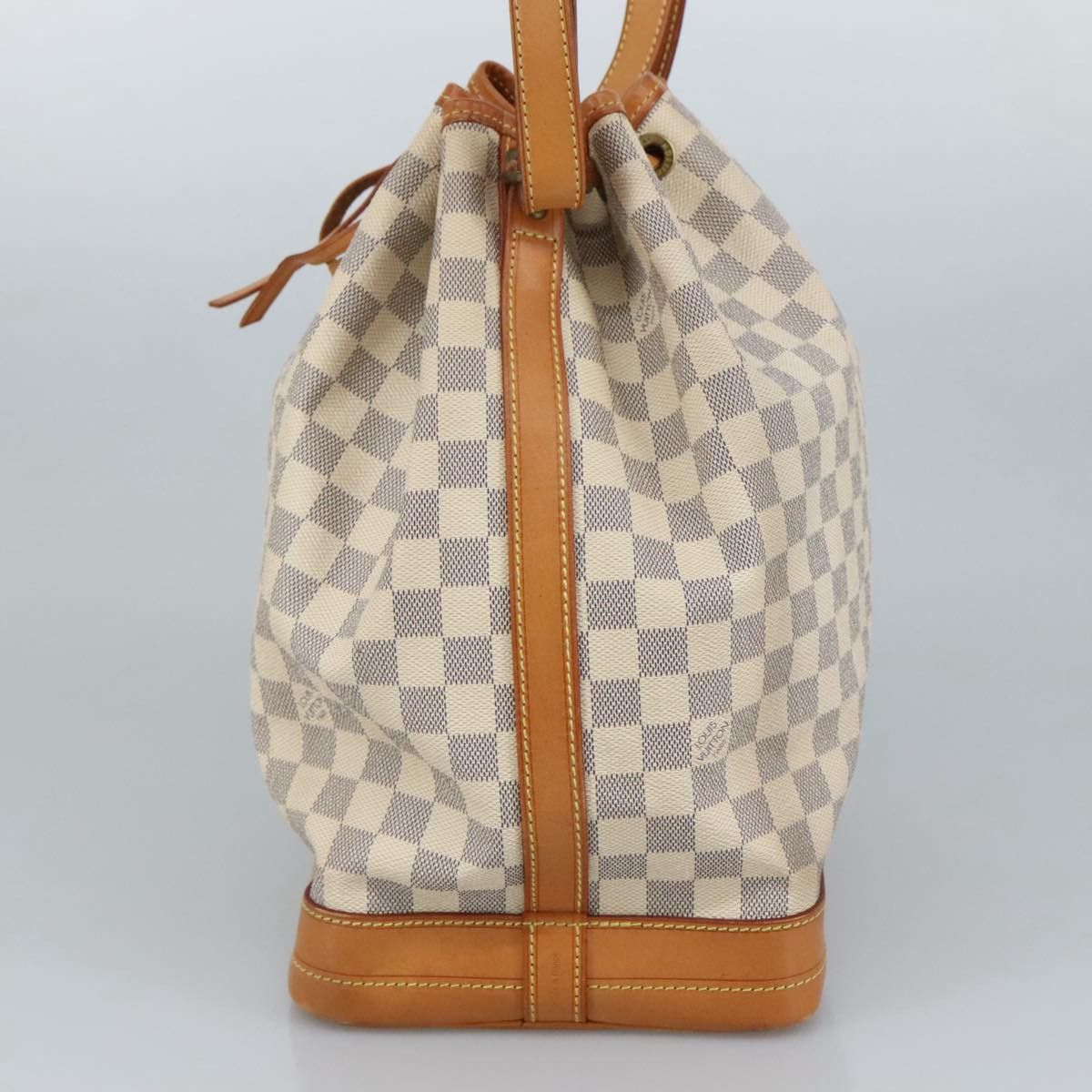 Louis Vuitton Noe White Canvas Shoulder Bag (Pre-Owned) Size ONE SIZE - 4 Thumbnail