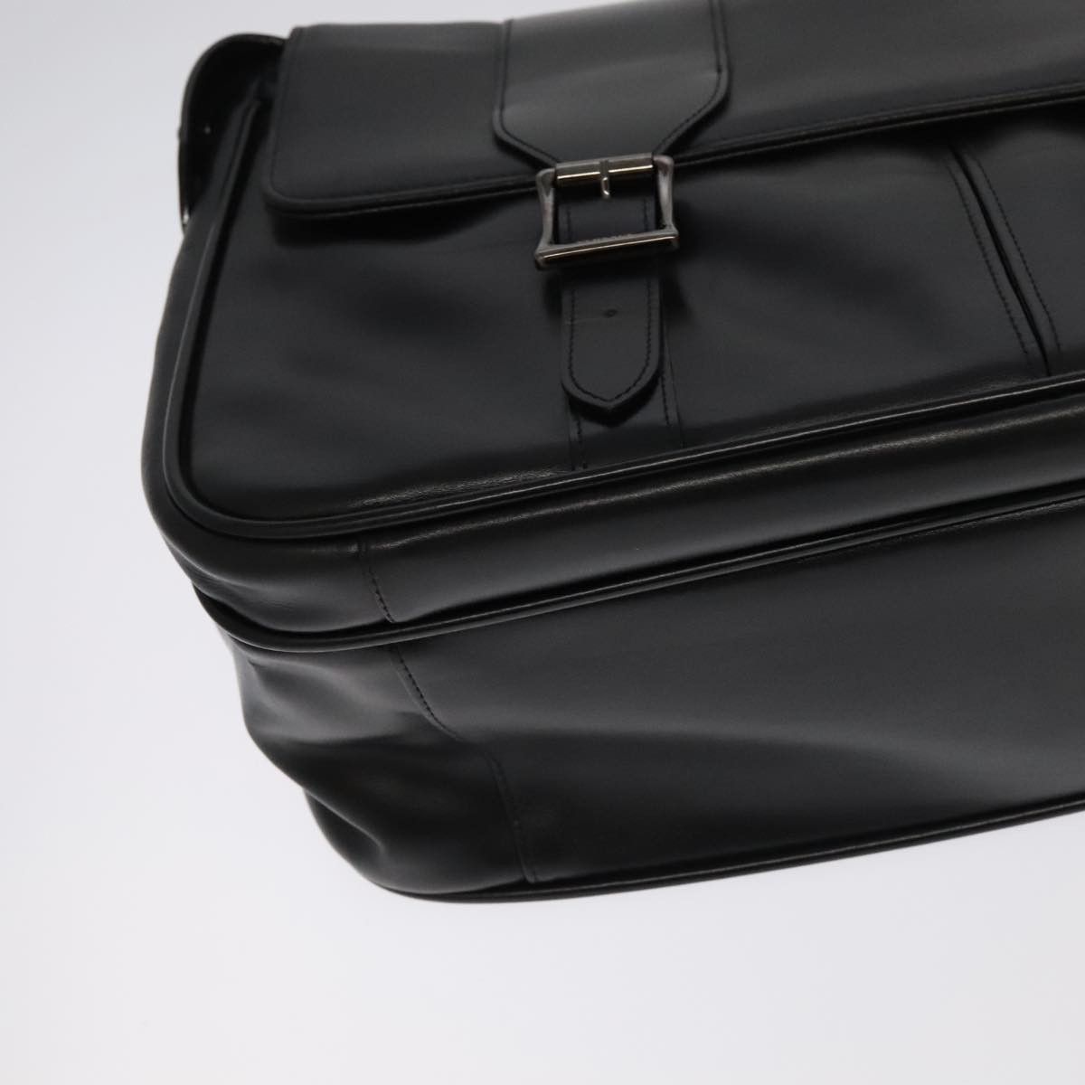 Versace Black Leather Shoulder Bag (Pre-Owned) Size ONE SIZE - 7 Thumbnail