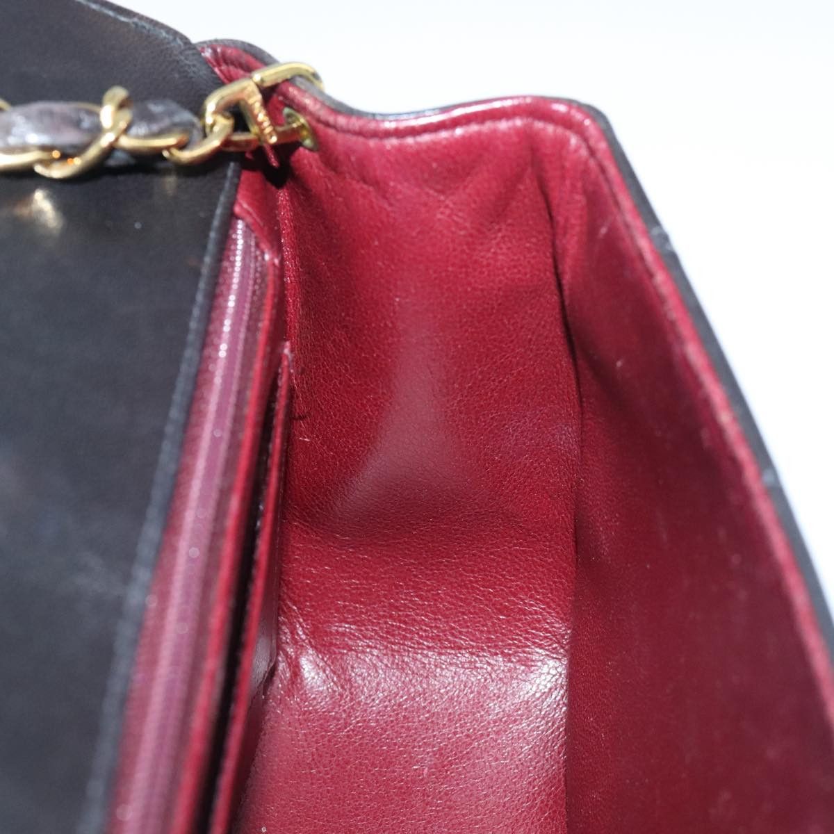 Chanel Diana Black Leather Shoulder Bag (Pre-Owned) Size ONE SIZE - 12 Thumbnail