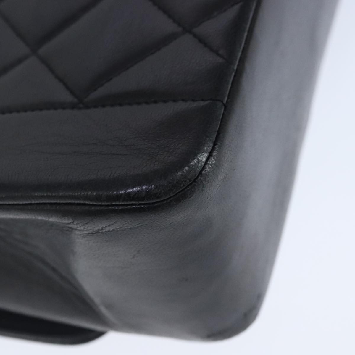 Chanel Diana Black Leather Shoulder Bag (Pre-Owned) Size ONE SIZE - 7 Thumbnail