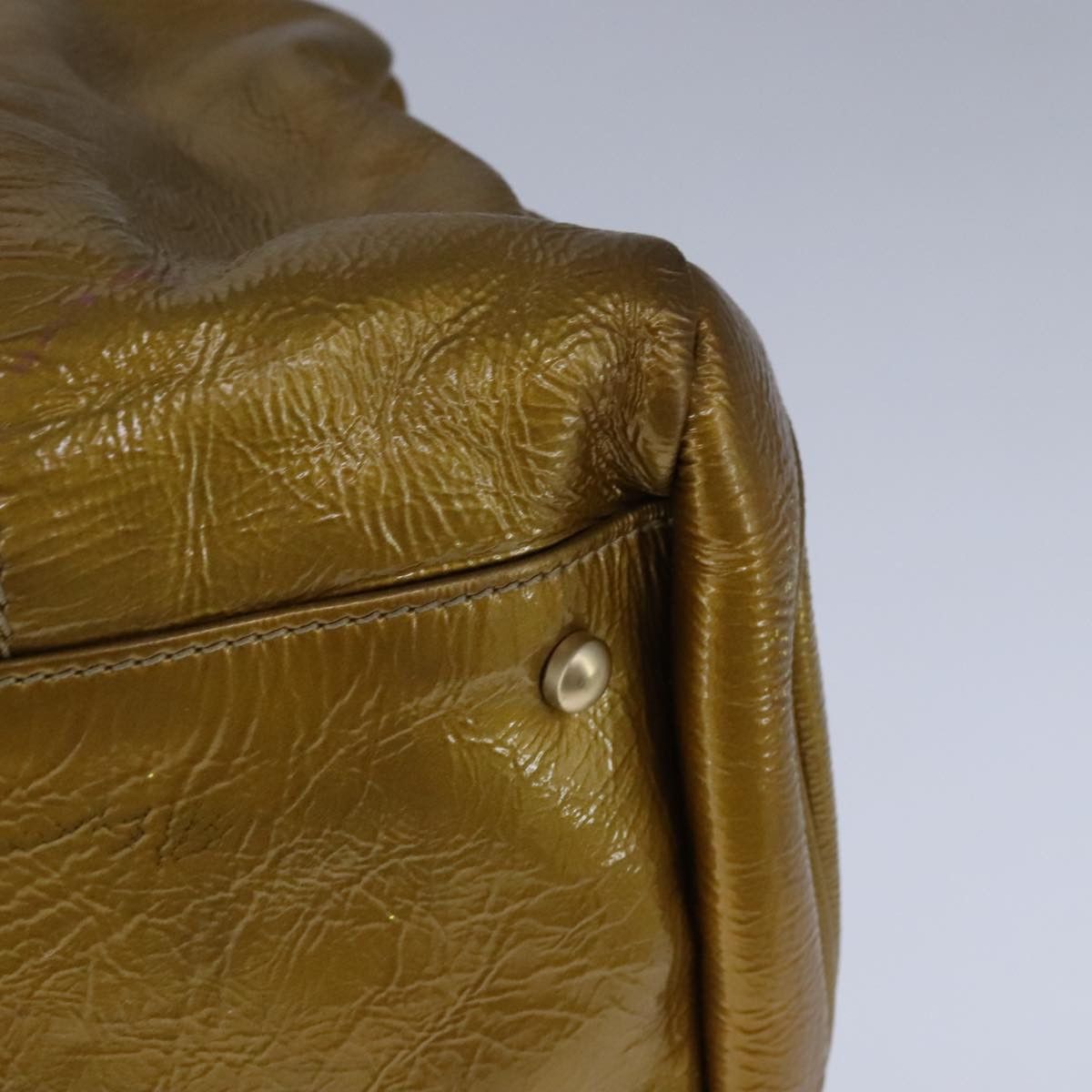 Chanel Coco Cabas Gold Patent Leather Tote Bag (Pre-Owned) Size ONE SIZE - 10 Thumbnail