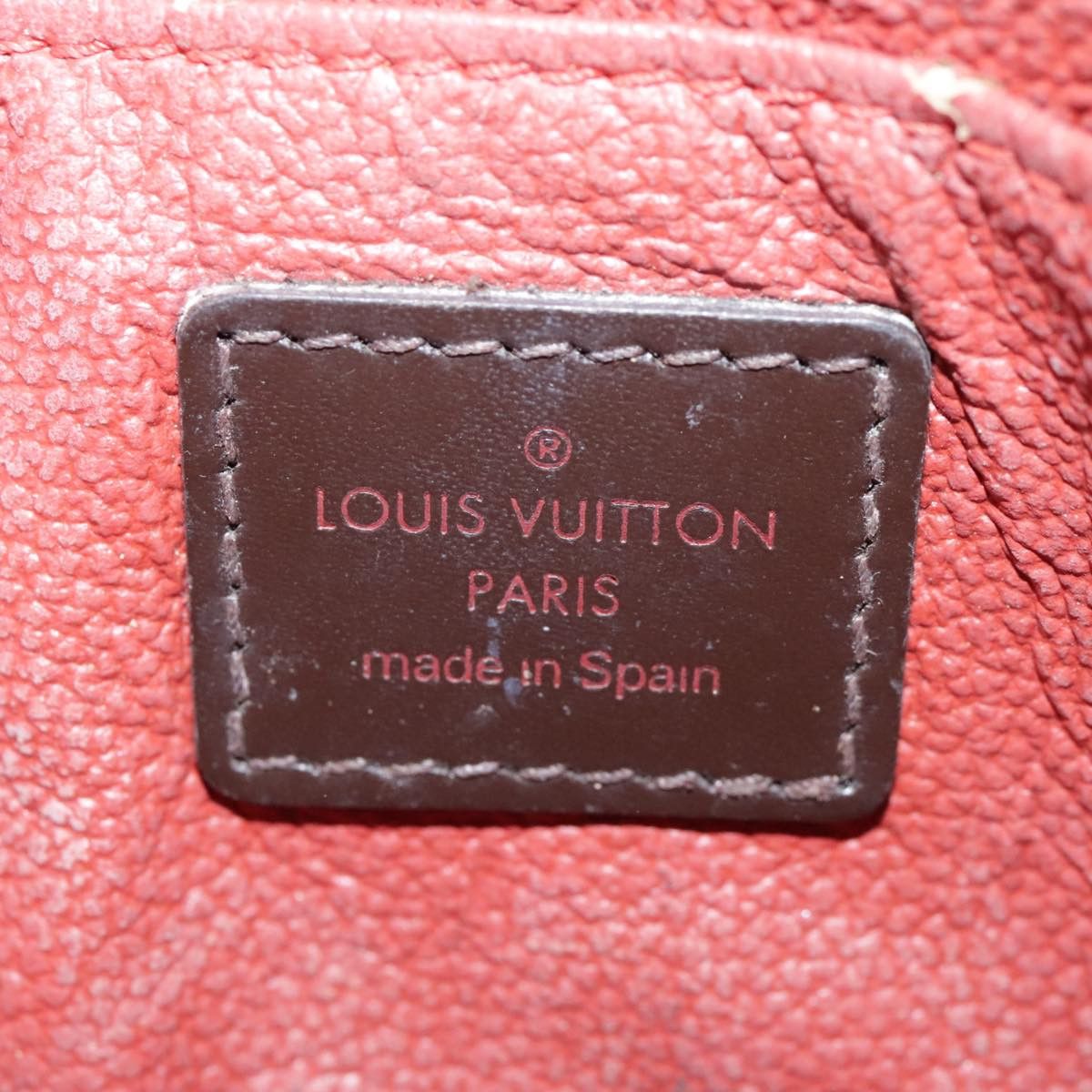 Louis Vuitton Trousse A Maquillage Brush Brown Canvas Clutch Bag Size ONE SIZE - 13 Thumbnail
