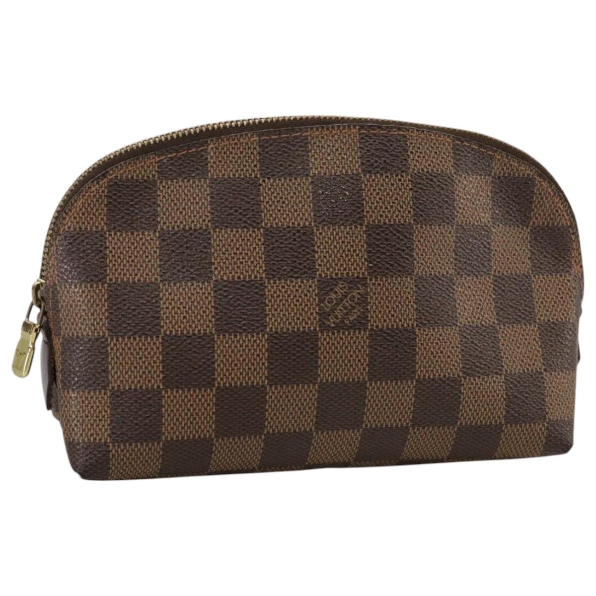 Louis Vuitton Trousse A Maquillage Brush Brown Canvas Clutch Bag Size ONE SIZE - 19 Thumbnail