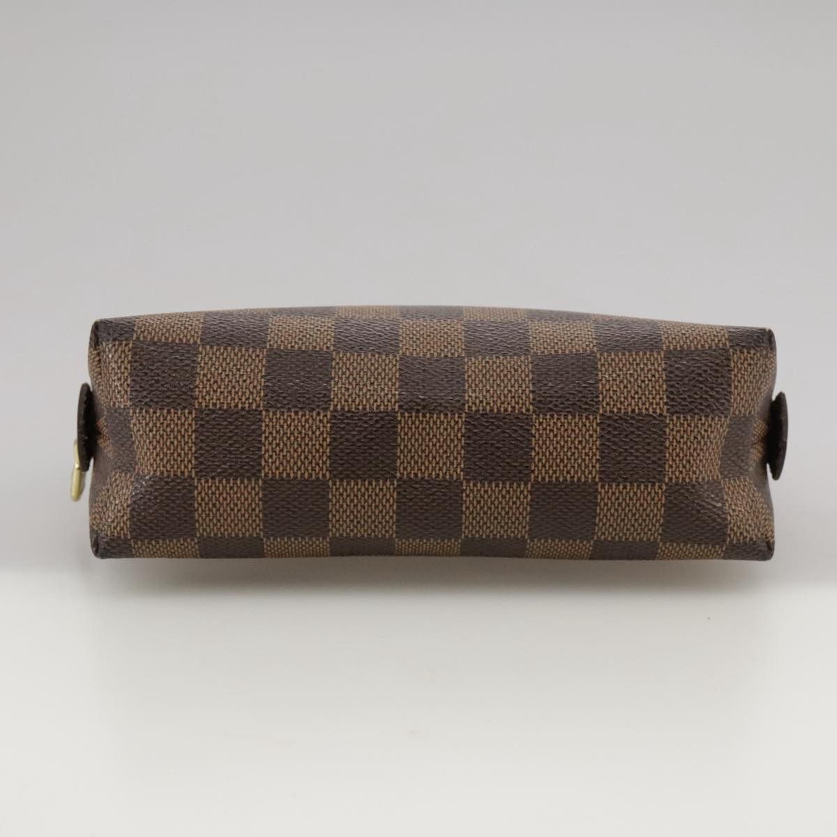 Louis Vuitton Trousse A Maquillage Brush Brown Canvas Clutch Bag Size ONE SIZE - 6 Thumbnail