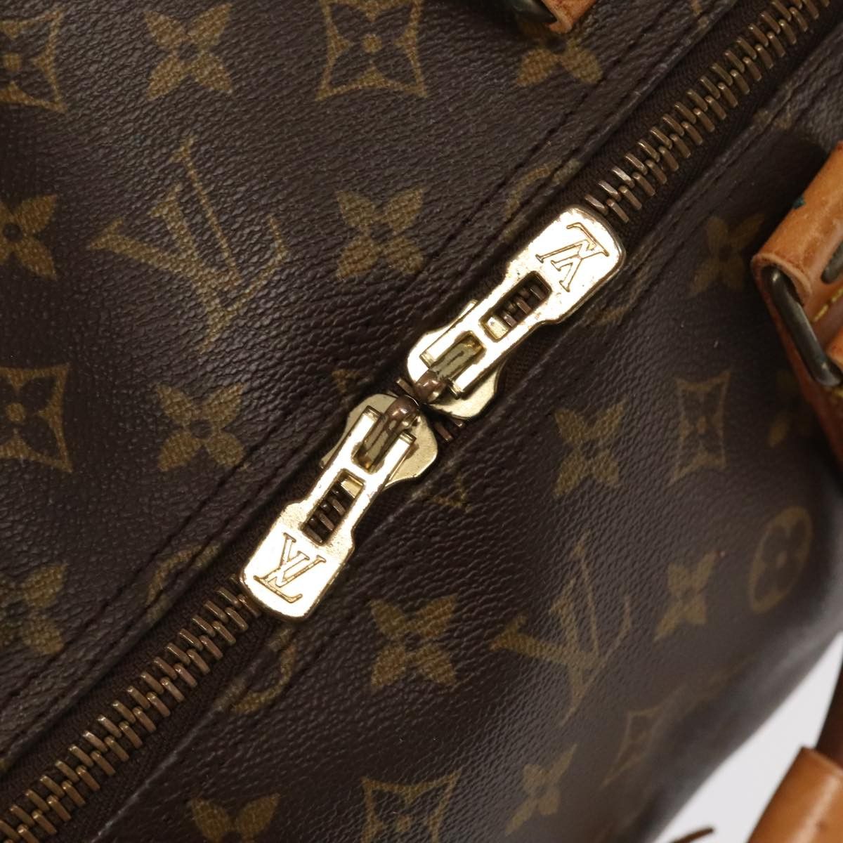 Louis Vuitton Keepall 60 Brown Canvas Travel Bag (Pre-Owned) Size ONE SIZE - 13 Thumbnail