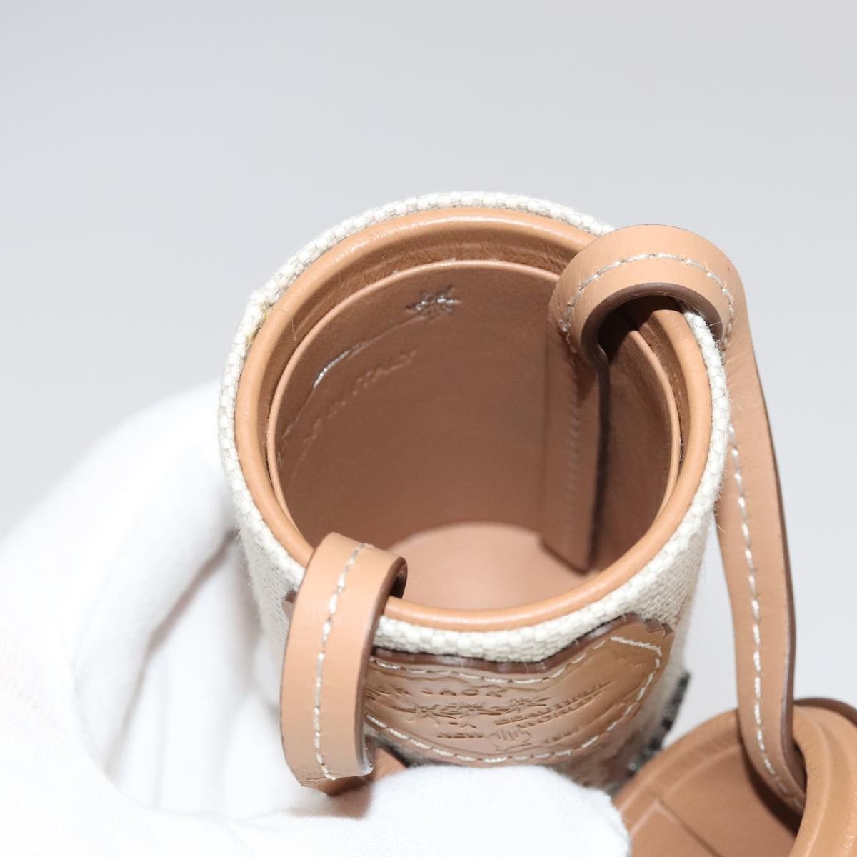 Dior Roller Beige Canvas Clutch Bag (Pre-Owned) Size ONE SIZE - 16 Thumbnail