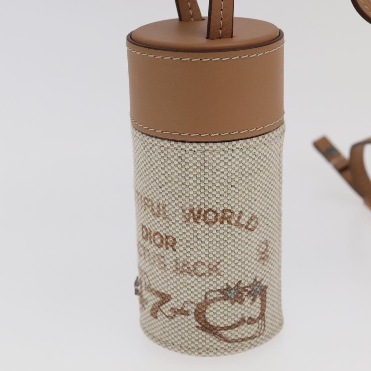 Dior Roller Beige Canvas Clutch Bag (Pre-Owned) Size ONE SIZE - 4 Thumbnail