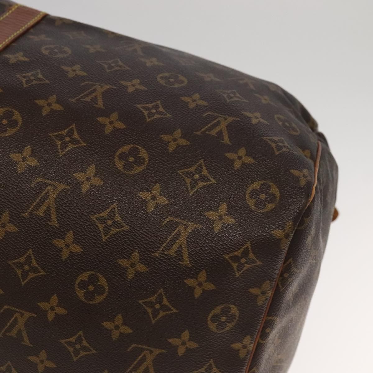 Louis Vuitton Keepall 60 Brown Canvas Travel Bag (Pre-Owned) Size ONE SIZE - 9 Thumbnail