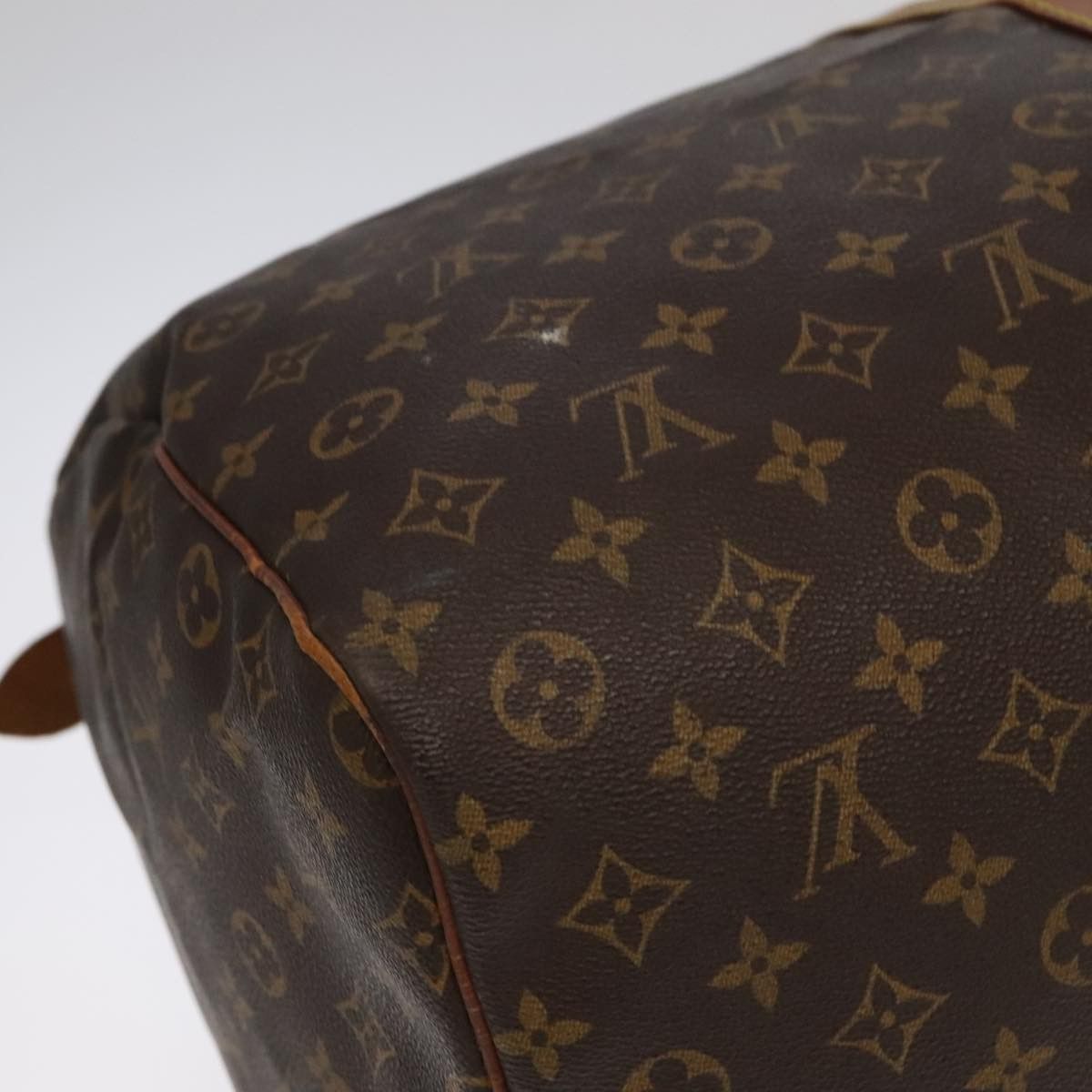 Louis Vuitton Keepall 60 Brown Canvas Travel Bag (Pre-Owned) Size ONE SIZE - 10 Thumbnail