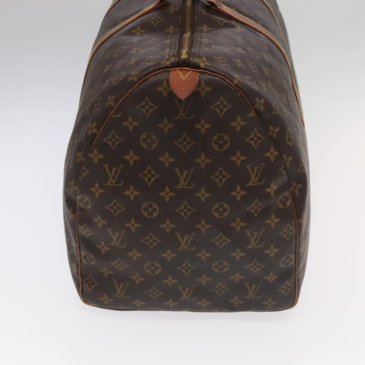 Louis Vuitton Keepall 60 Brown Canvas Travel Bag (Pre-Owned) Size ONE SIZE - 3 Thumbnail