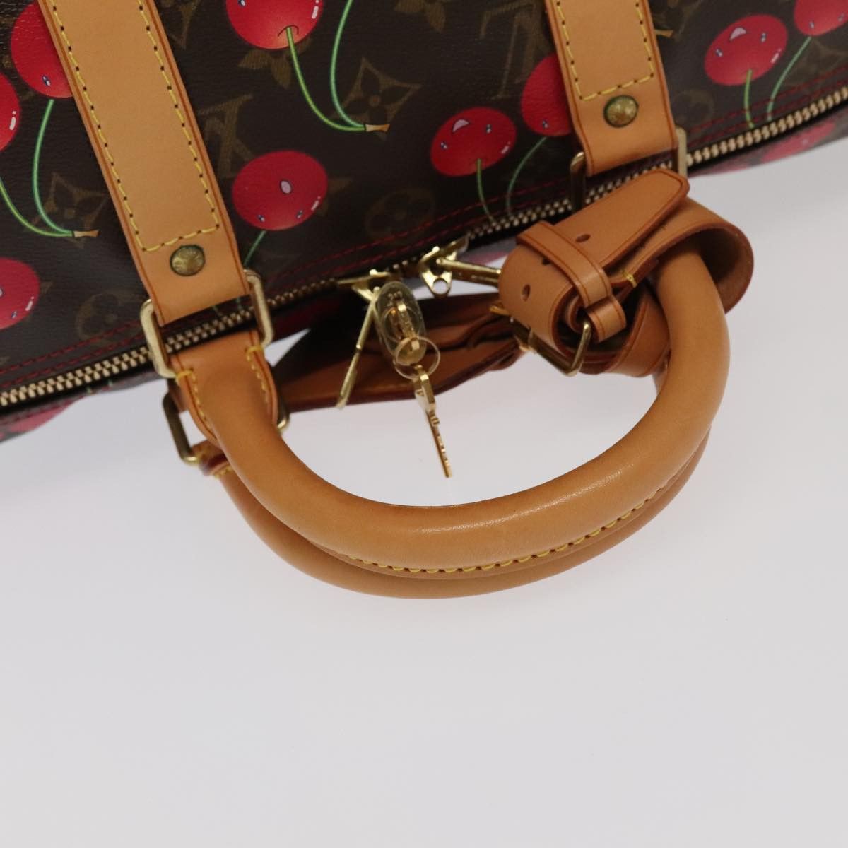 Louis Vuitton Keepall 45 Brown Canvas Travel Bag (Pre-Owned) Size ONE SIZE - 6 Thumbnail