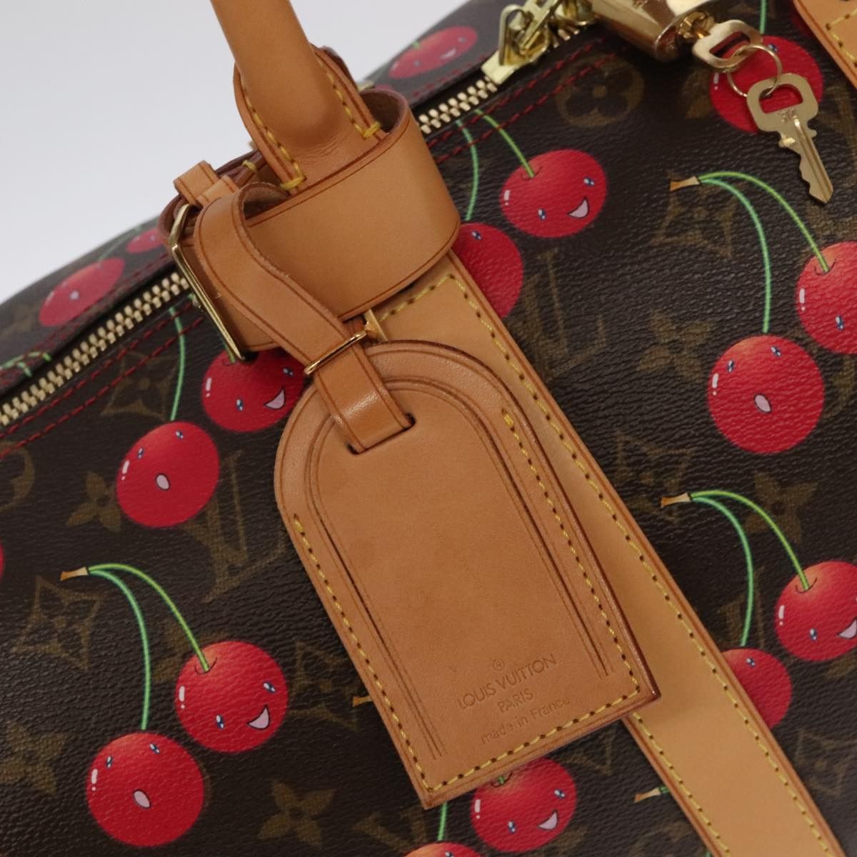 Louis Vuitton Keepall 45 Brown Canvas Travel Bag (Pre-Owned) Size ONE SIZE - 19 Thumbnail