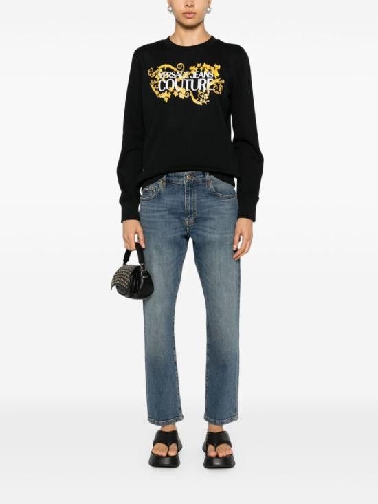 Versace VERSACE Women Hoodies 77HAIE05 CF00EG89 Black Size XS / US 0-2 / IT 36-38 - 3 Thumbnail
