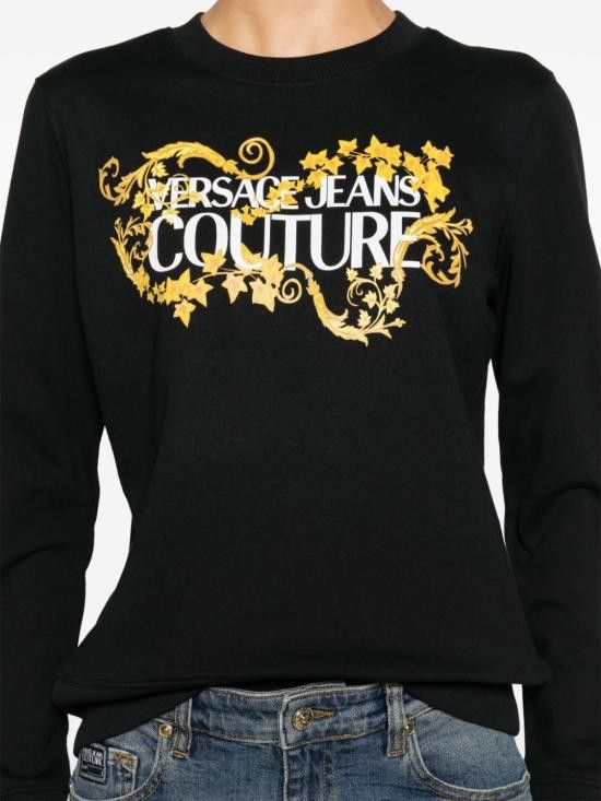 Versace VERSACE Women Hoodies 77HAIE05 CF00EG89 Black Size XS / US 0-2 / IT 36-38 - 5 Thumbnail