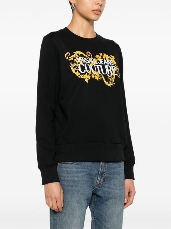 Versace VERSACE Women Hoodies 77HAIE05 CF00EG89 Black Size XS / US 0-2 / IT 36-38 - 2 Thumbnail