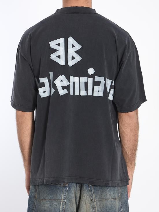 Balenciaga BALENCIAGA Men T-Shirts 764235 BLACK Size US M / EU 48-50 / 2 - 4 Thumbnail