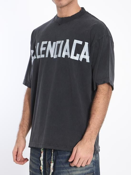 BALENCIAGA｜ (764235 TSVK1 5003) Balenciaga BALENCIAGA Men T-Shirts 764235 BLACK | Grailed