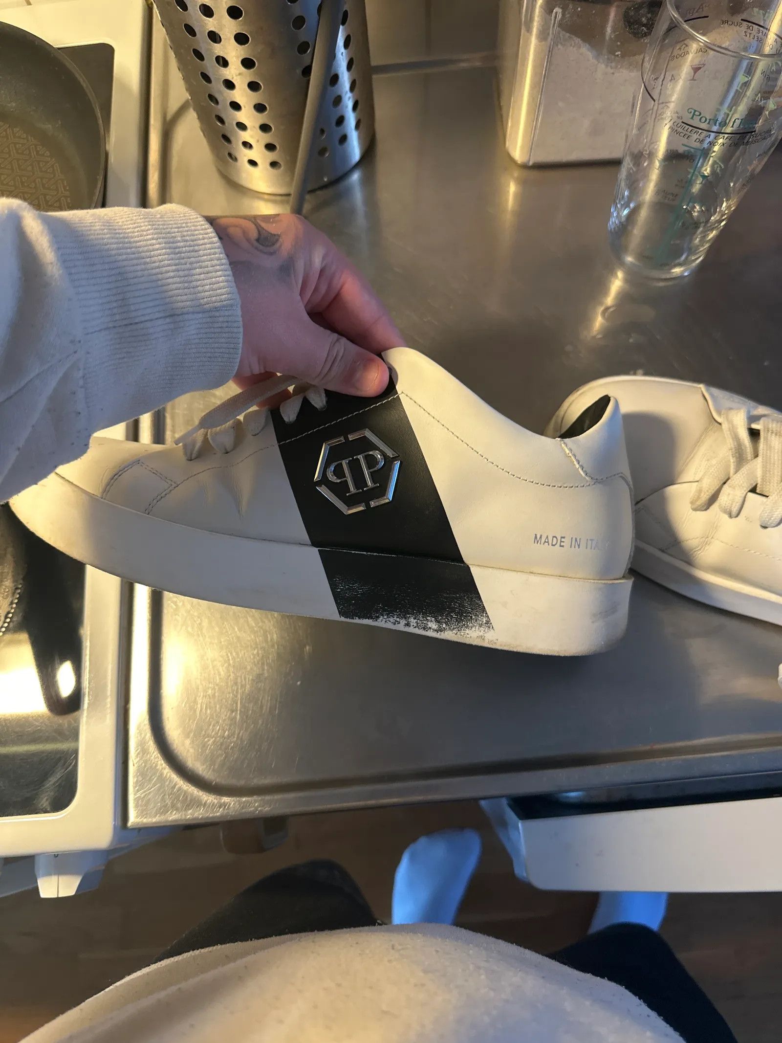 Philipp Plein Philipp Plein Philipp Plein Hexagon Sneakers Sneakers Size US 12 / EU 45 - 4 Thumbnail