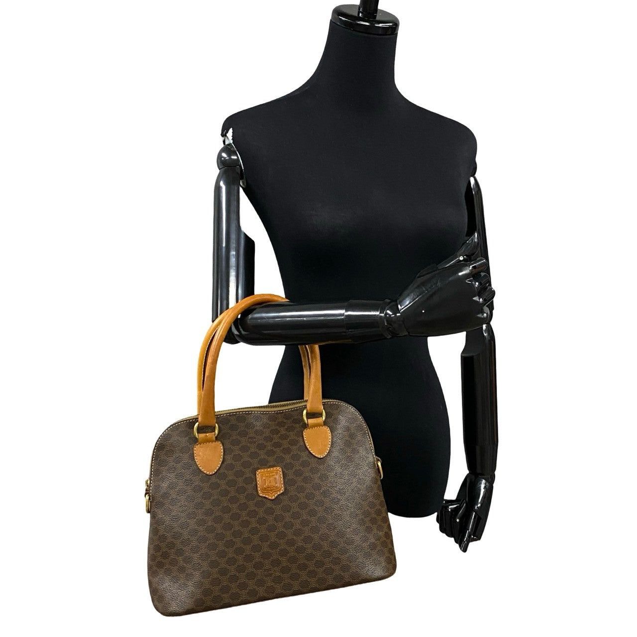 Celine Celine Handbag Brown Leather Size ONE SIZE - 2 Thumbnail