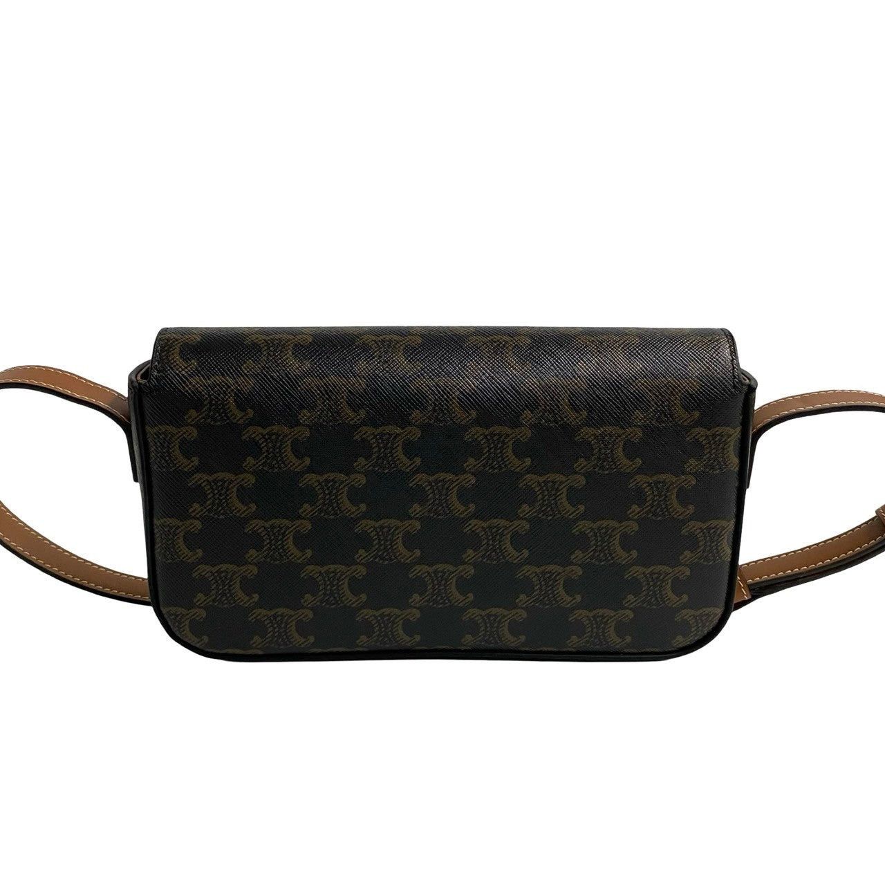 Celine Celine Shoulder Bag Brown Leather Size ONE SIZE - 4 Thumbnail
