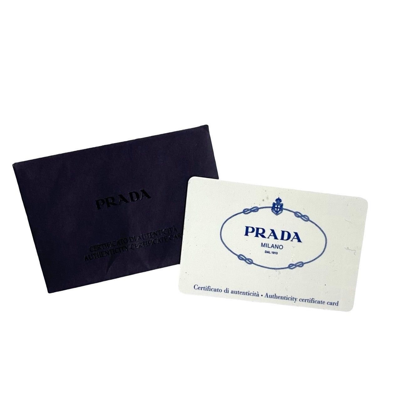 Prada Prada Handbag Grey Leather Size ONE SIZE - 9 Thumbnail