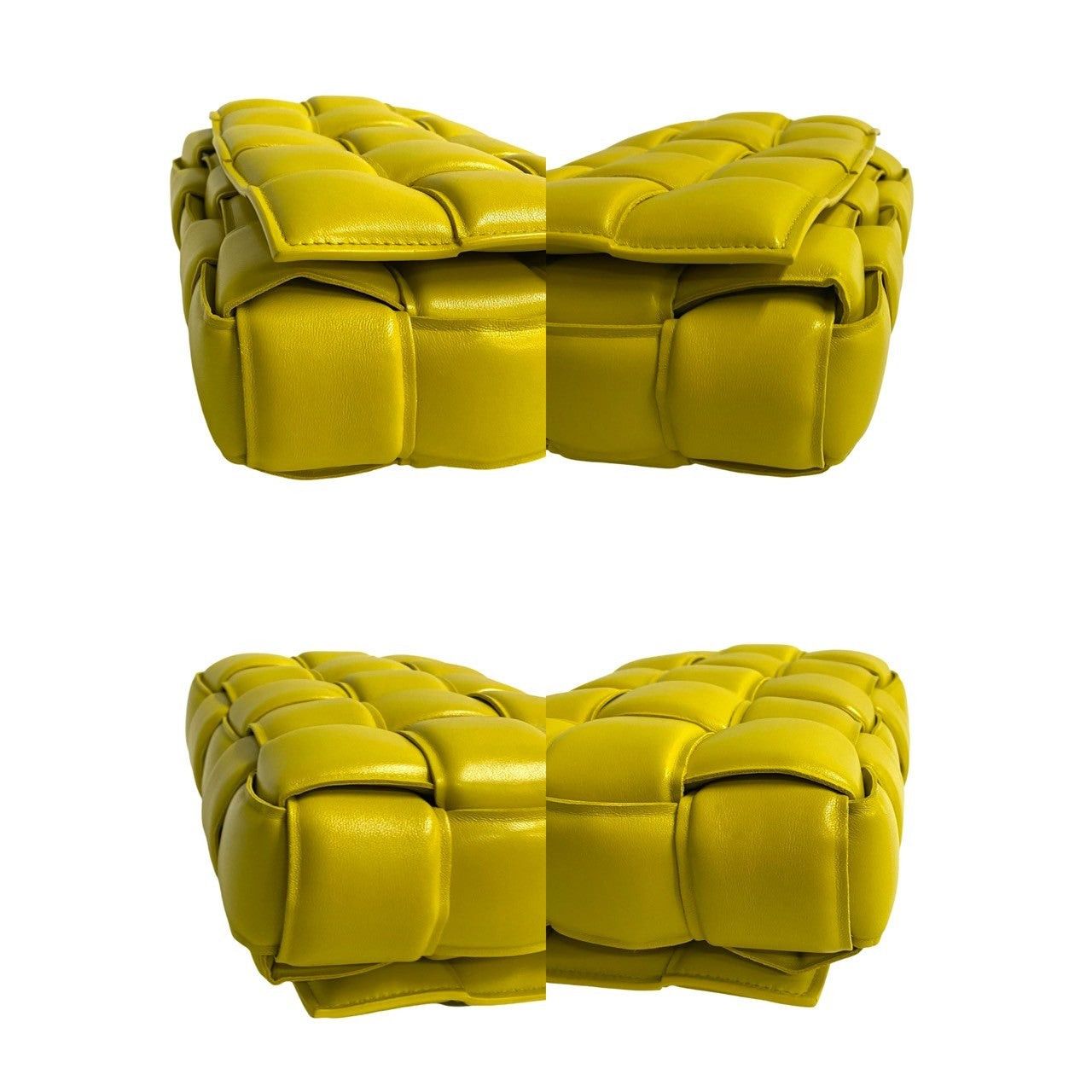 Bottega Veneta Bottega Veneta Shoulder Bag Yellow Leather Size ONE SIZE - 6 Thumbnail