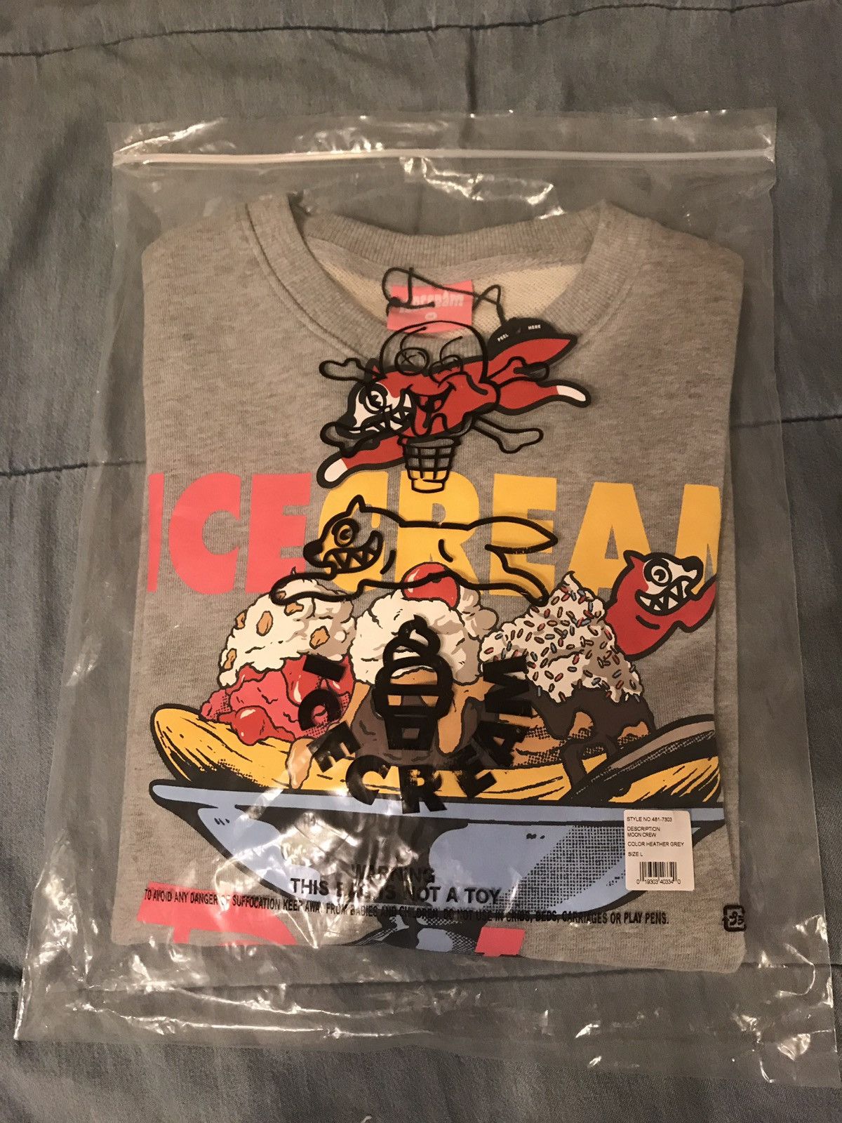Billionaire Boys Club × Icecream Ice Cream Parlour Long Sleeve Crew Size US M / EU 48-50 / 2 - 1 Thumbnail