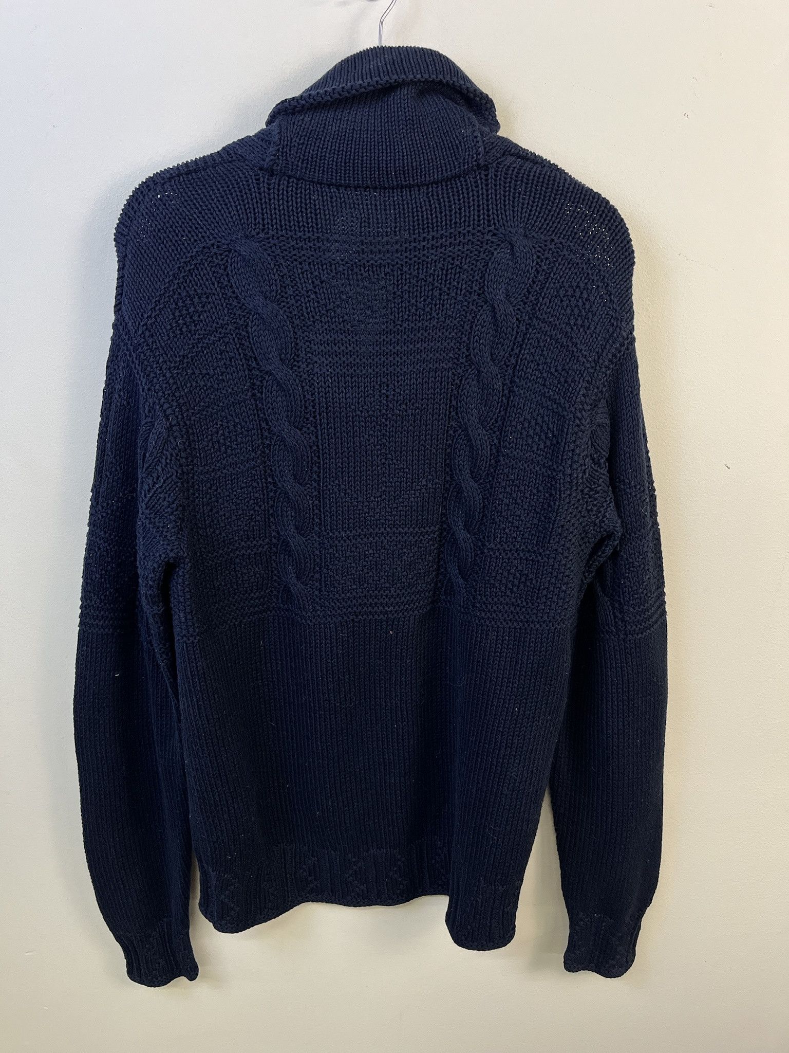 Vintage Vintage Knit Sweater 1990s Knit Polo Ralph Lauren Toggle Cowlneck Knit Sweater Size M Size US M / EU 48-50 / 2 - 3 Thumbnail