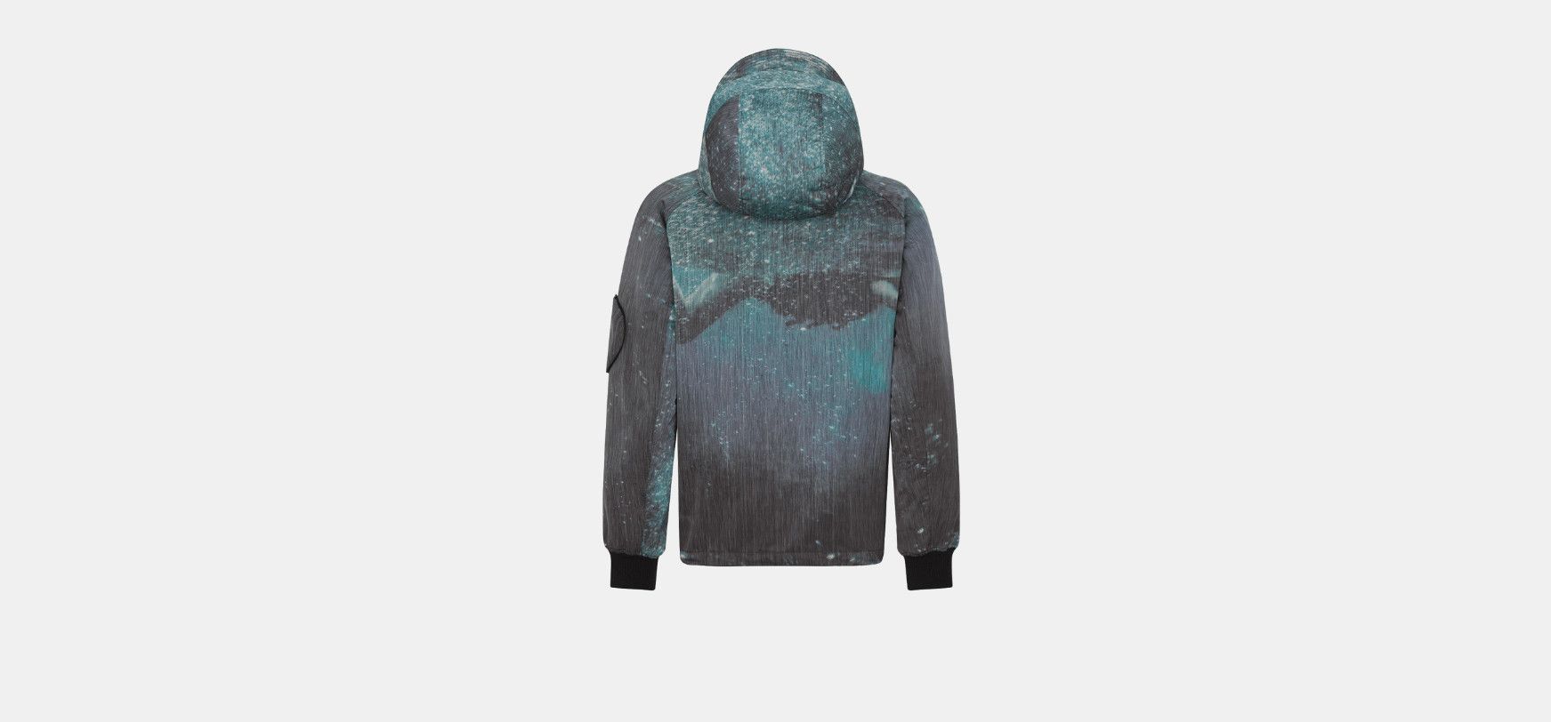 Dior Dior and Parley Foldable Hooded Anorak Blue Parley Ocean Taffeta Size US L / EU 52-54 / 3 - 2 Thumbnail