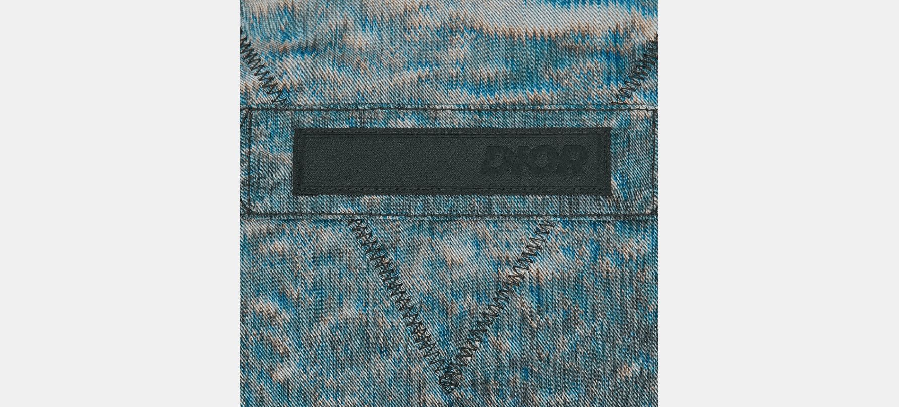 Dior Dior and Parley Foldable Hooded Anorak Blue Parley Ocean Taffeta Size US XL / EU 56 / 4 - 3 Thumbnail