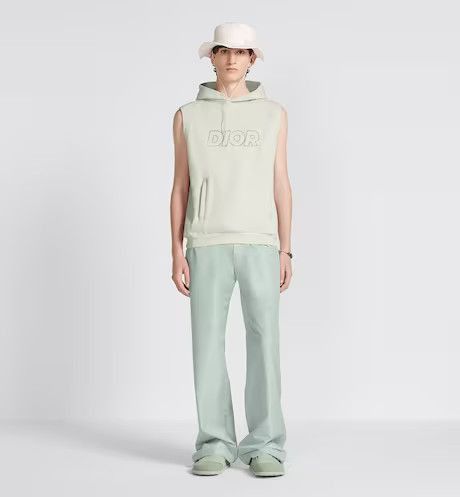 Dior DIOR AND PARLEY Flowing Pants Sea Green Size US 38 / EU 54 - 3 Thumbnail