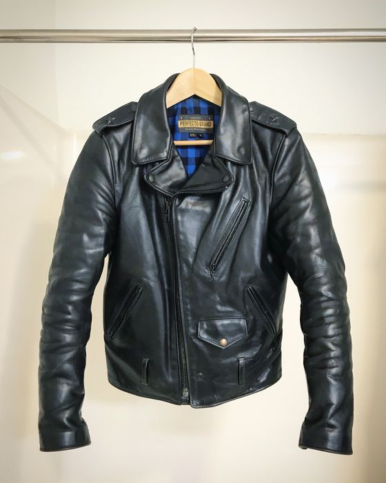 Schott NYC Perfecto P613S Steerhide Leather Jacket - Black