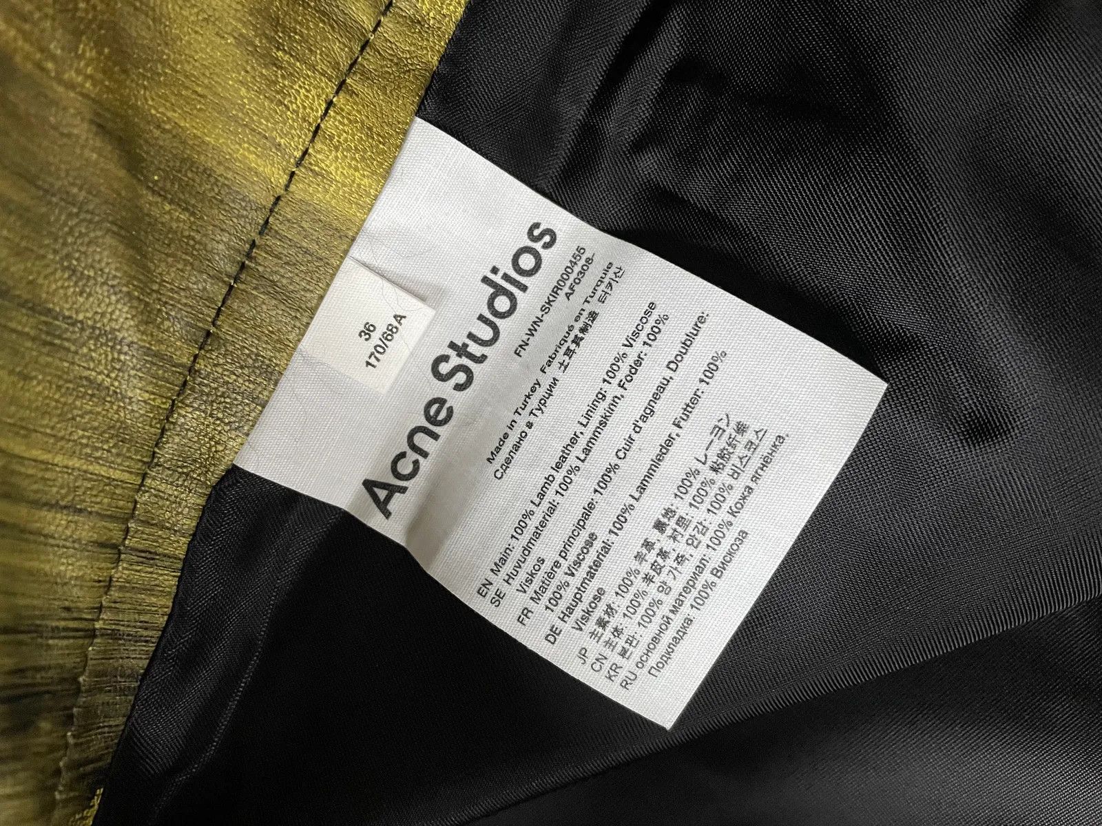 Acne Studios Acne Studios Skirt Size 26" / US 2 / IT 38 - 4 Thumbnail