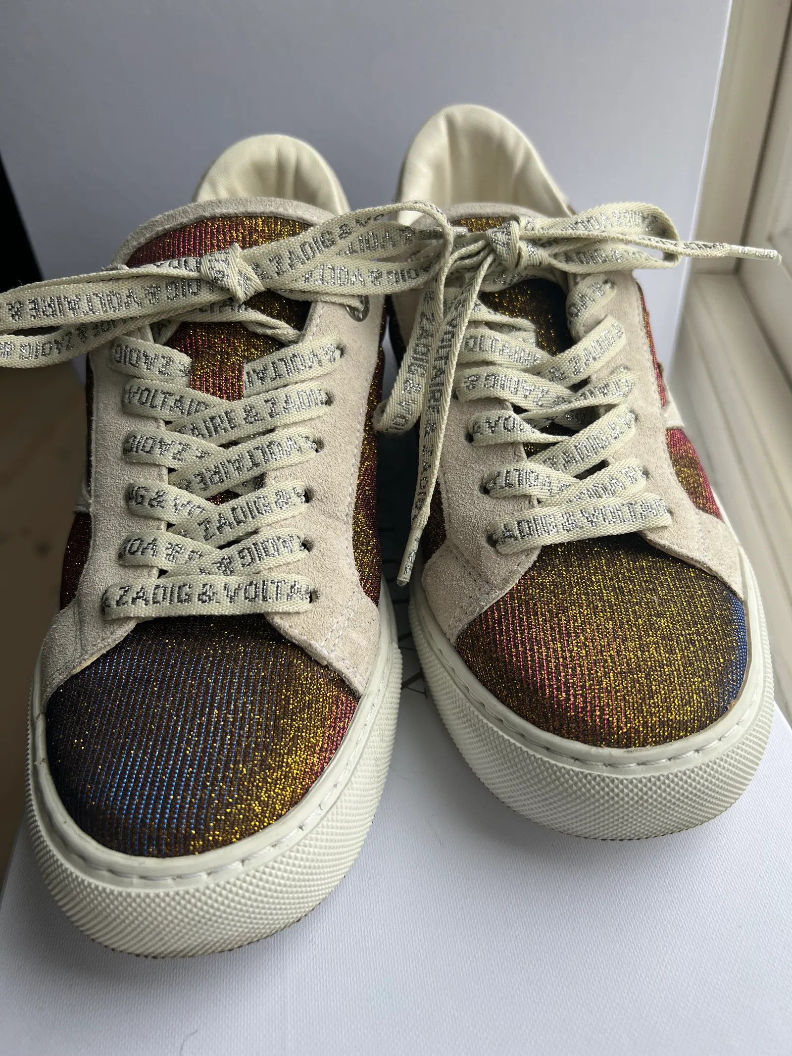 Zadig & Voltaire Zadig & Voltaire La Flash Trainers Sneakers Size US 9 / IT 39 - 4 Thumbnail