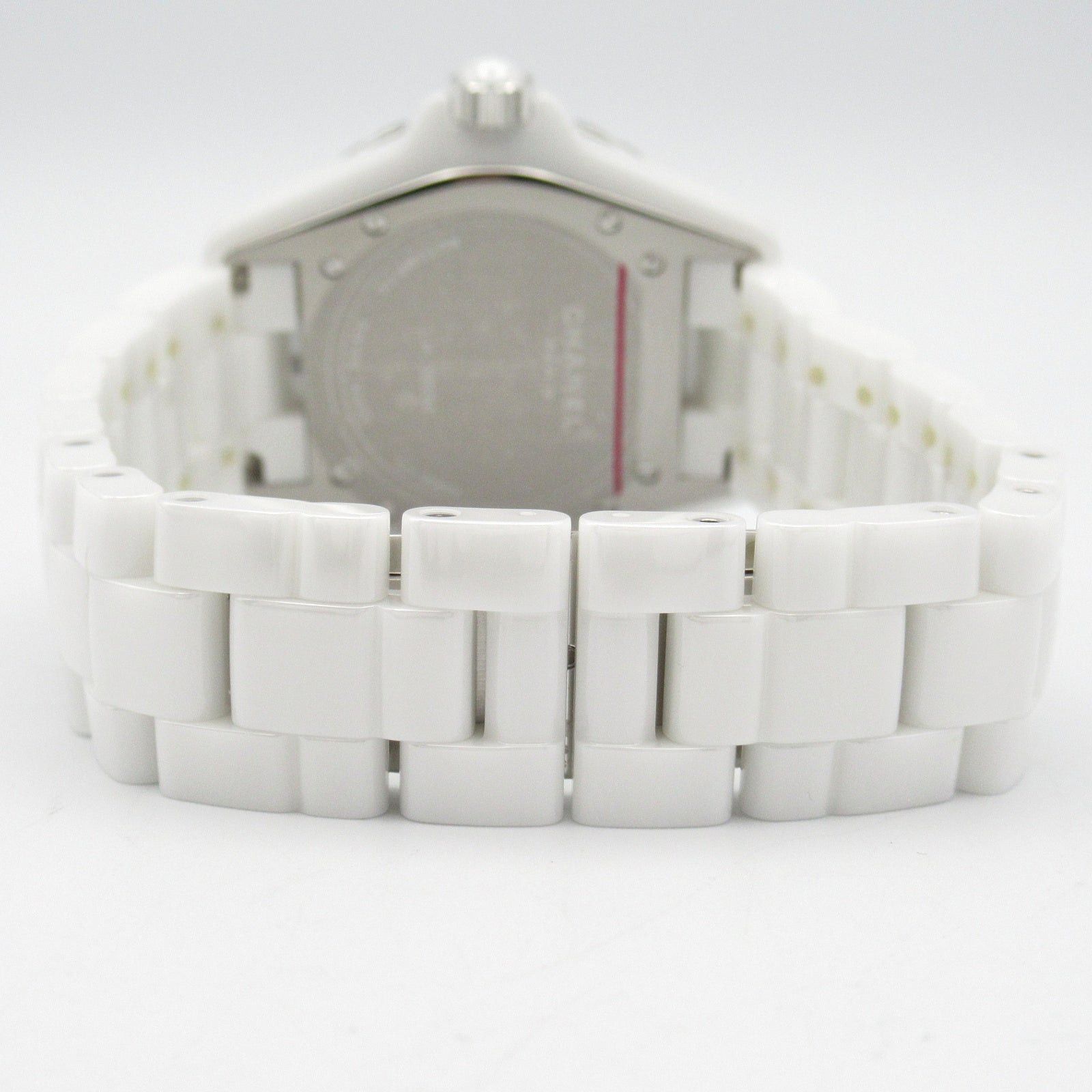 Chanel Chanel J12 12P Diamond Mens Watch Automatic Winding Ceramic White Size ONE SIZE - 4 Thumbnail