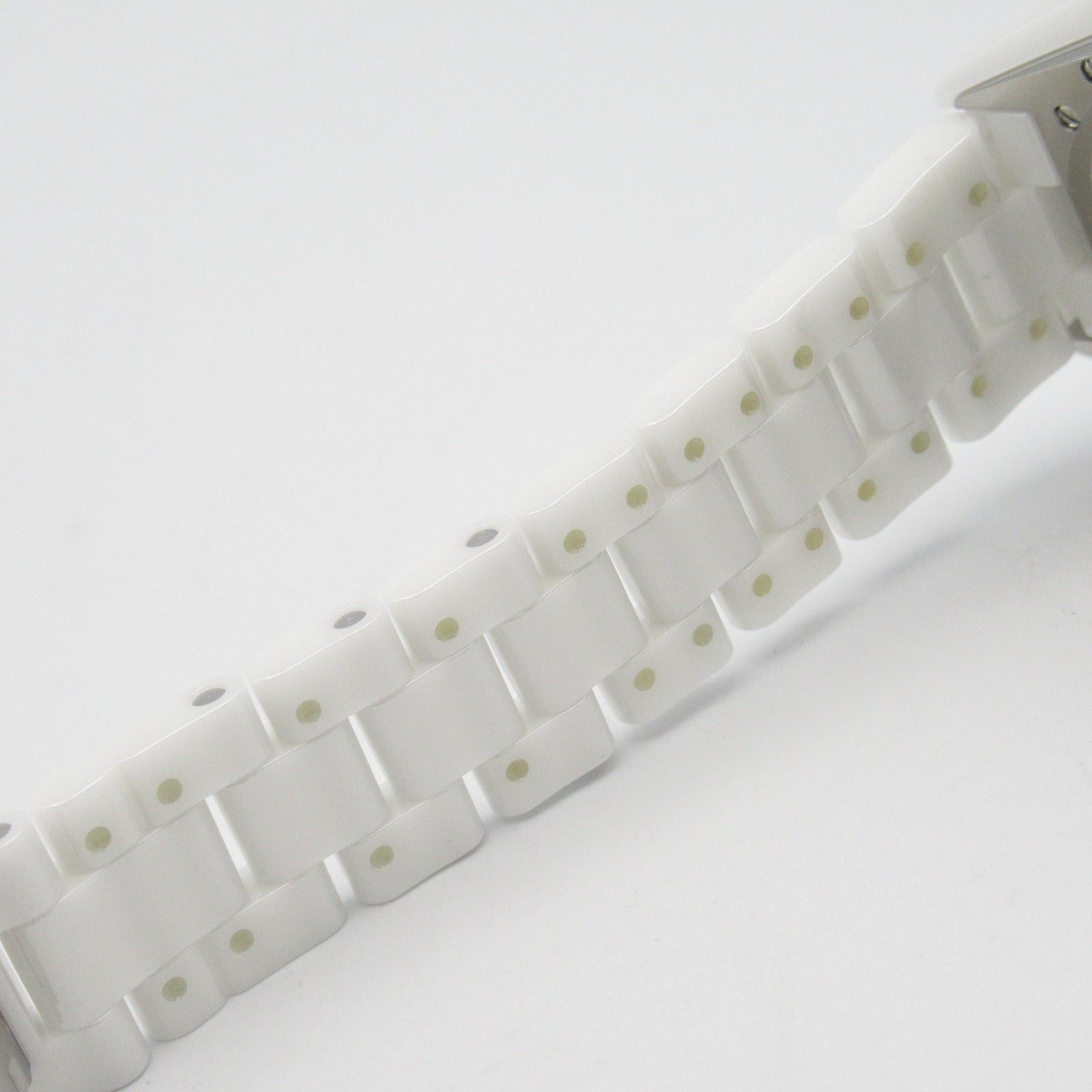 Chanel Chanel J12 12P Diamond Mens Watch Automatic Winding Ceramic White Size ONE SIZE - 12 Thumbnail