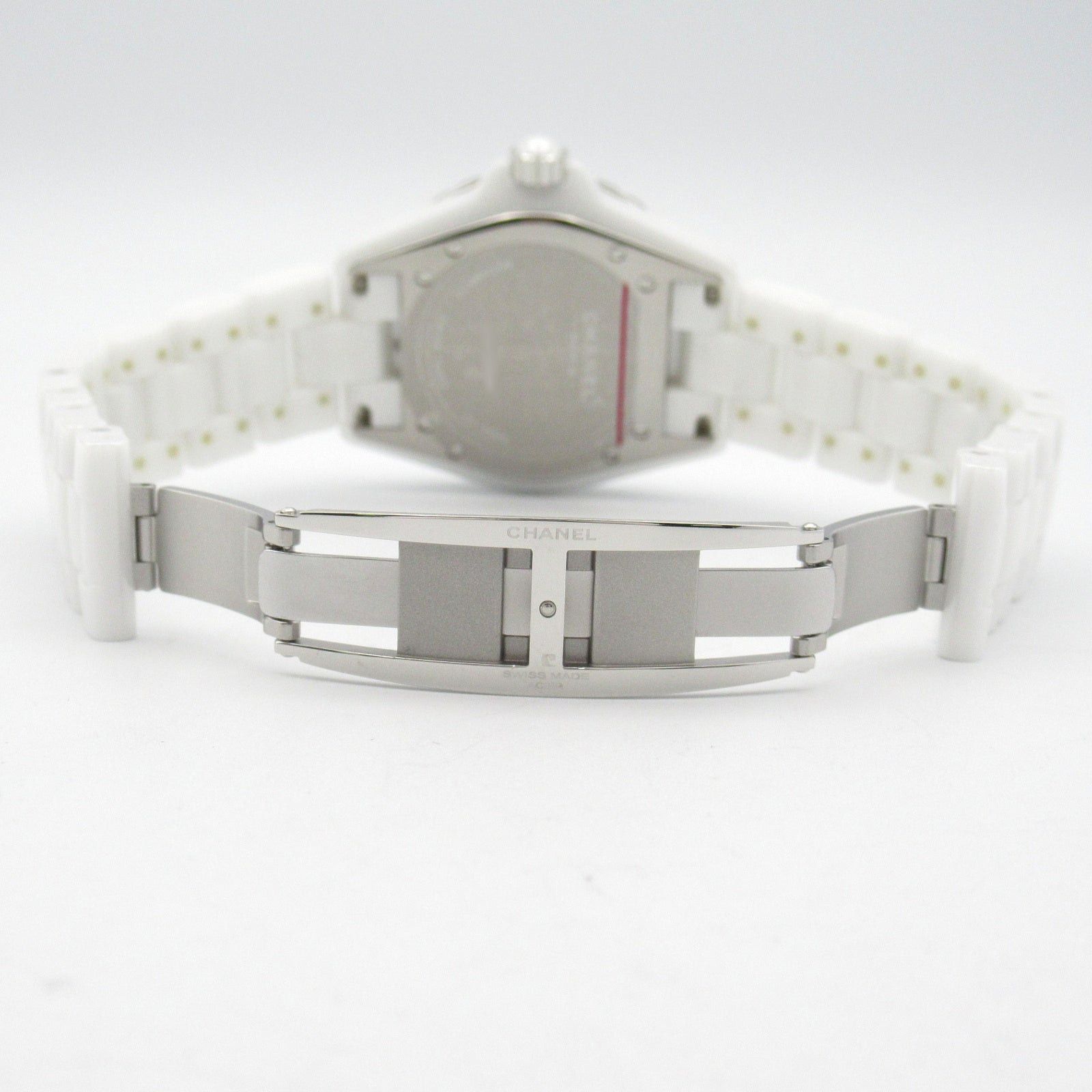 Chanel Chanel J12 12P Diamond Mens Watch Automatic Winding Ceramic White Size ONE SIZE - 5 Thumbnail