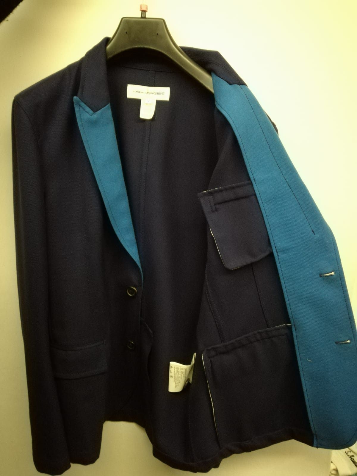 Comme des Garcons Blazer Comme des Garcons shirt (size M) Size 38R - 4 Thumbnail