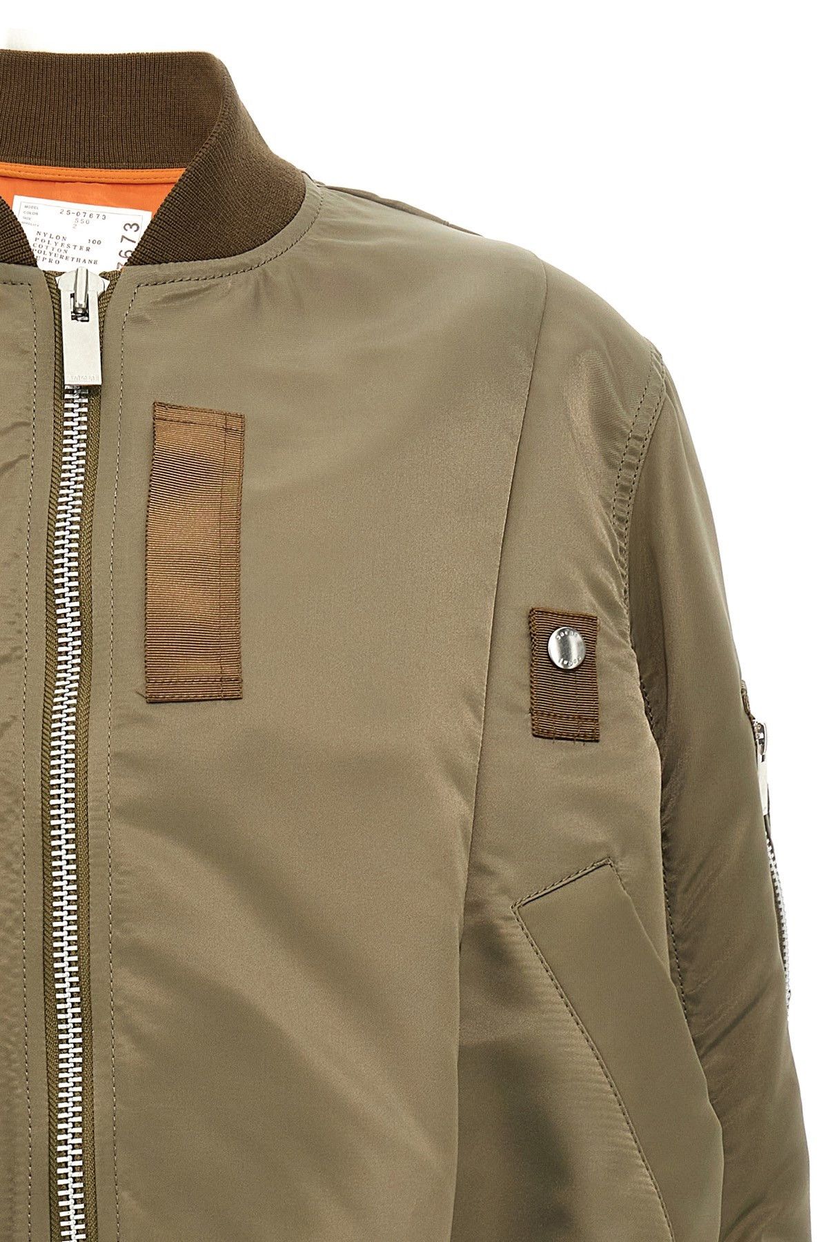 Sacai Asymmetric bomber jacket Size M / US 6-8 / IT 42-44 - 3 Thumbnail