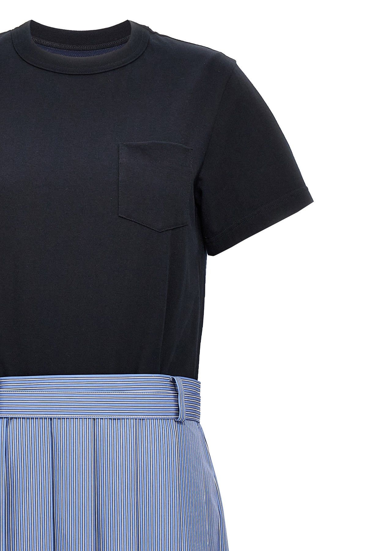 Sacai 'Suiting mix' midi dress Size L / US 10 / IT 46 - 3 Thumbnail