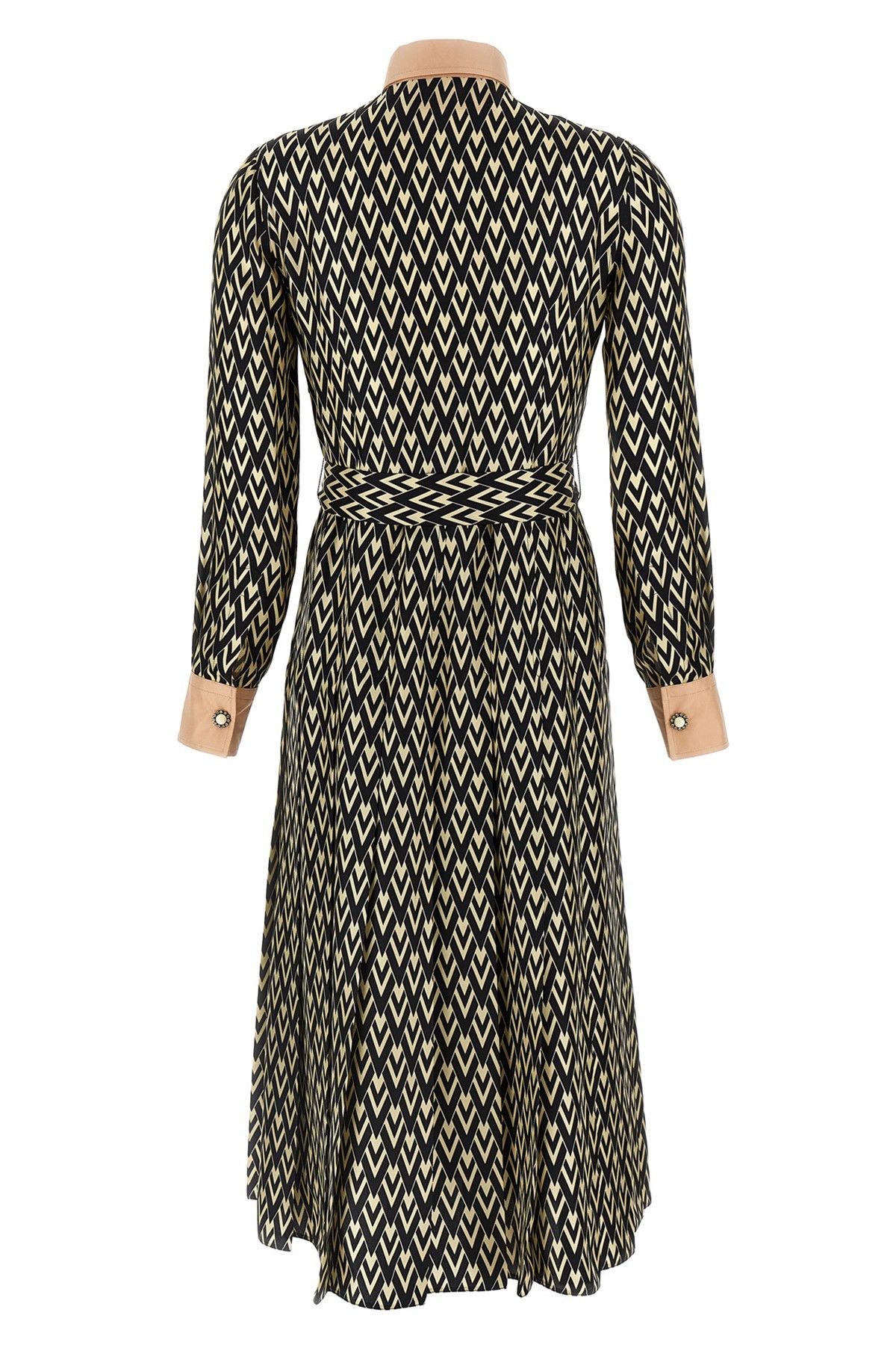 Valentino Valentino Garavani 'Toute La V' midi dress Size L / US 10 / IT 46 - 2 Thumbnail