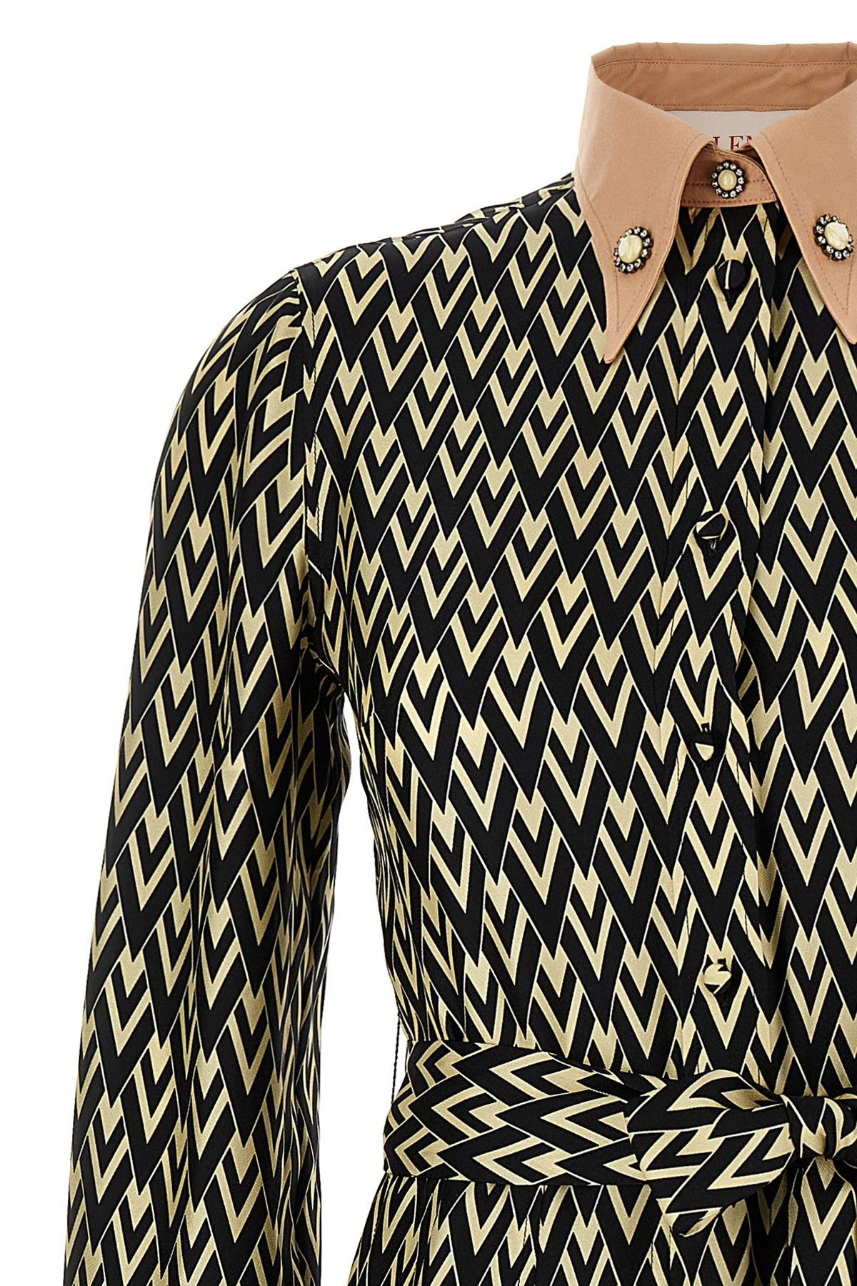 Valentino Valentino Garavani 'Toute La V' midi dress Size L / US 10 / IT 46 - 3 Thumbnail