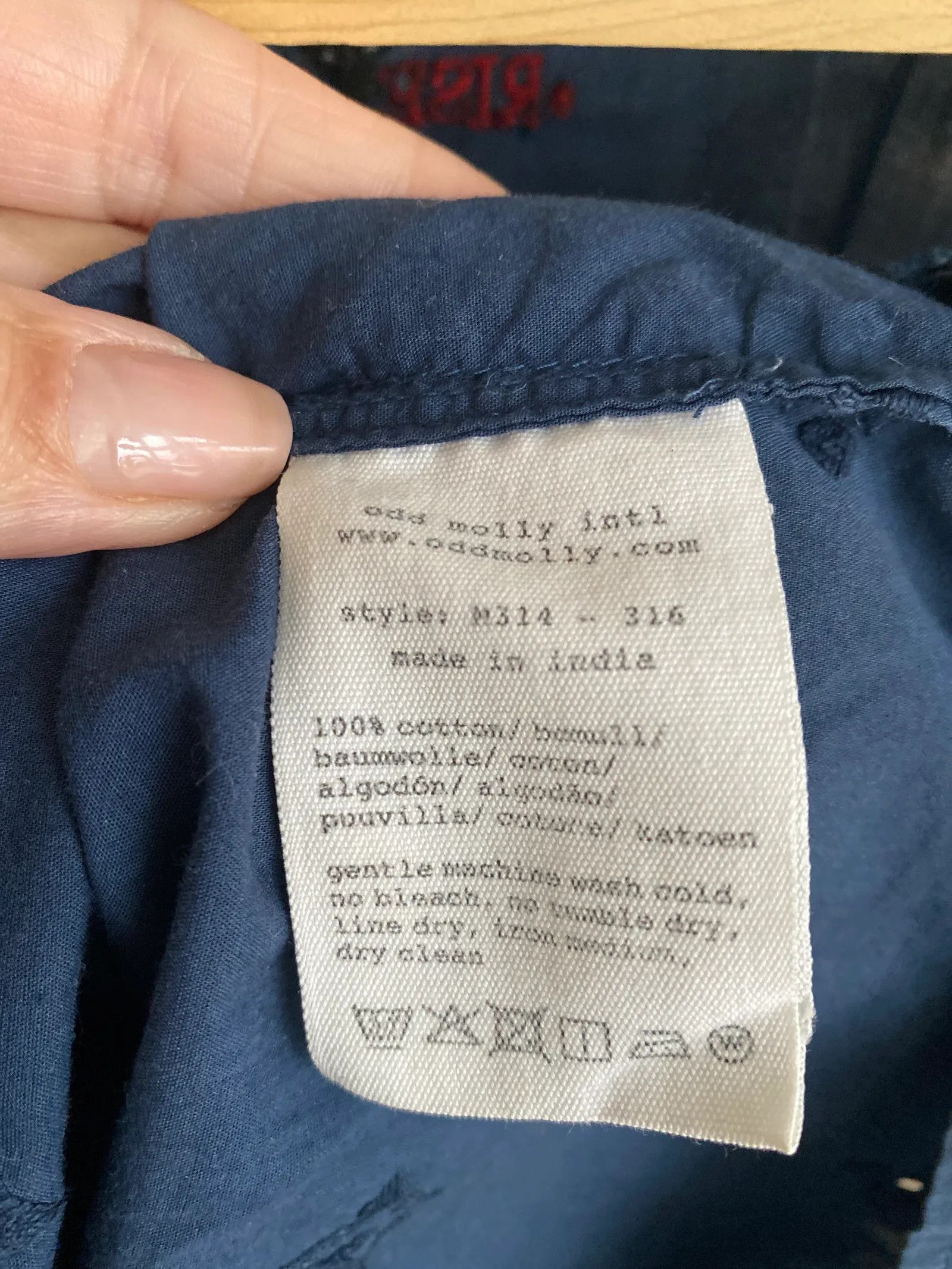 Odd Molly Odd Molly M314-316 Blouse Size S / US 4 / IT 40 - 3 Thumbnail