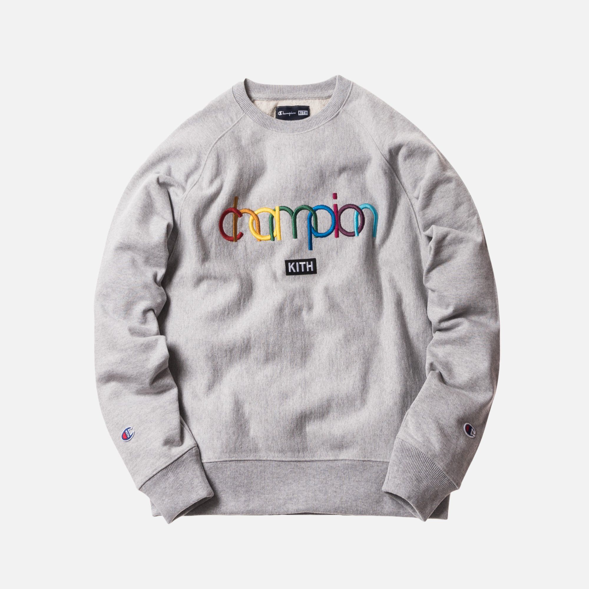 Kith CHAMPION X KITH COLLAB CREWNECK size M Grailed