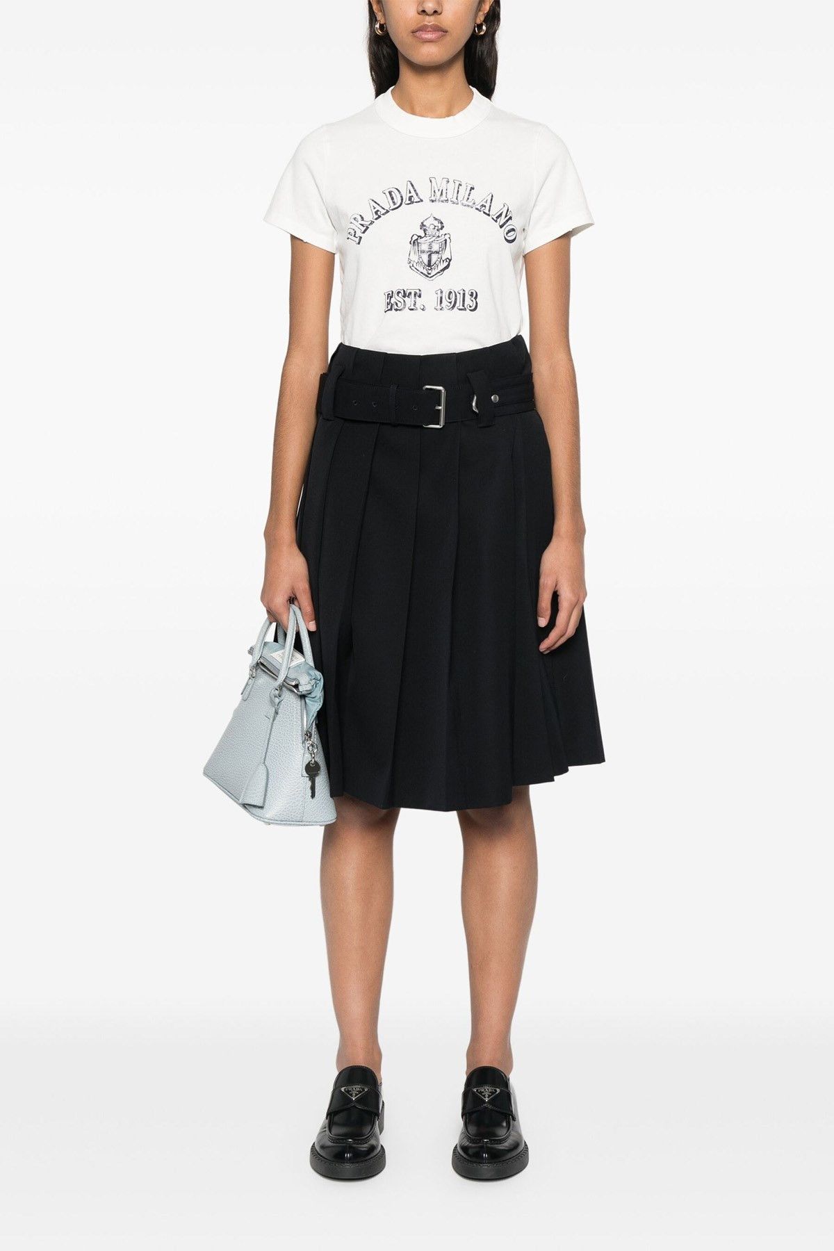 Prada Pleated skirt Size 26" / US 2 / IT 38 - 2 Thumbnail