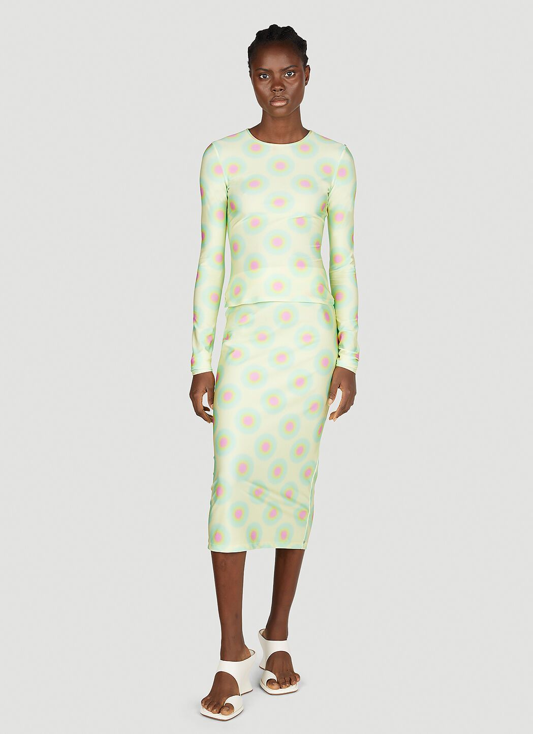 Sportmax Op Art Top Size L / US 10 / IT 46 - 2 Thumbnail