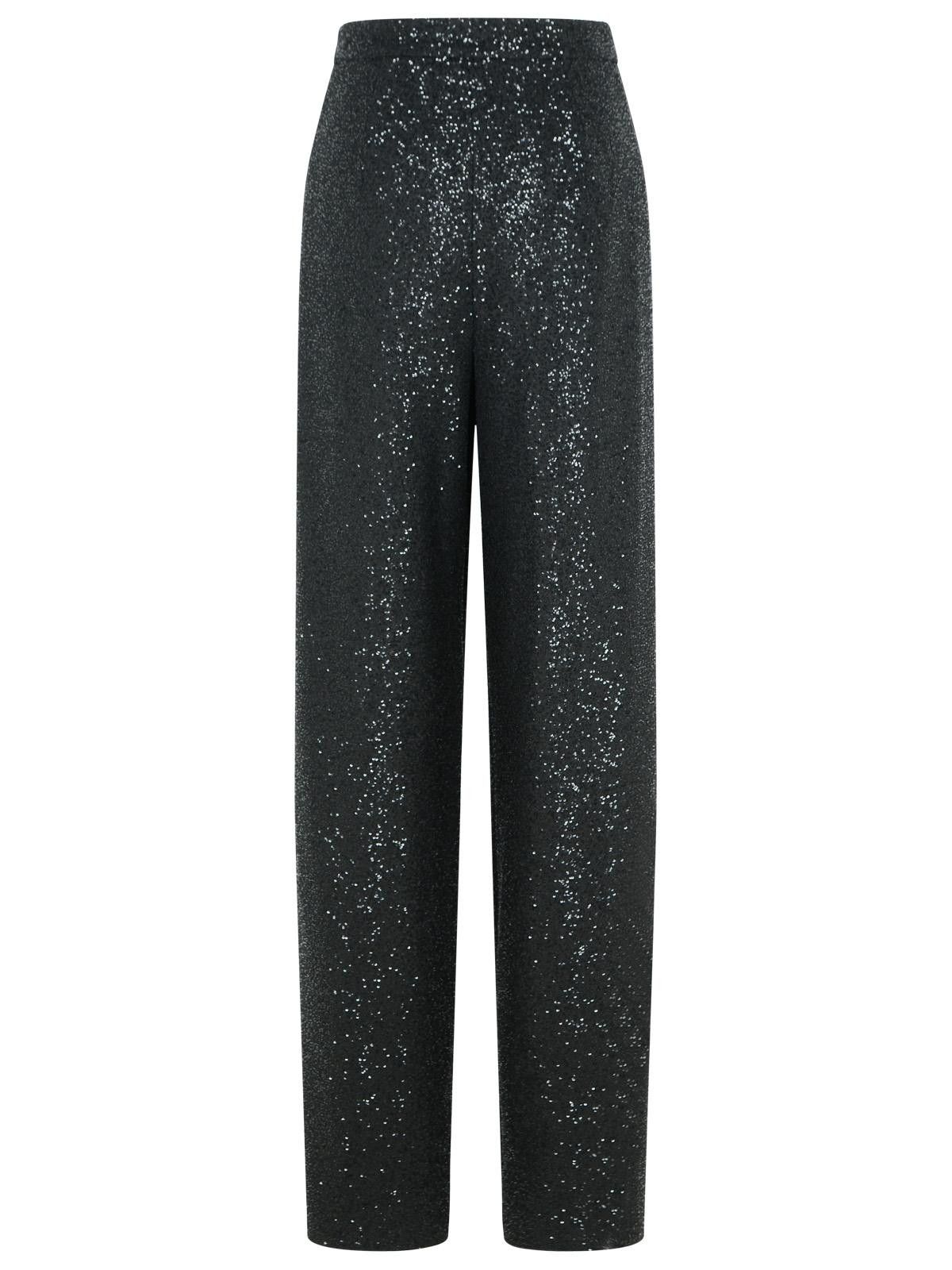 Max Mara MAX MARA 'Navigli' Black Viscose Blend Pants Size 26" / US 2 / IT 38 - 3 Thumbnail