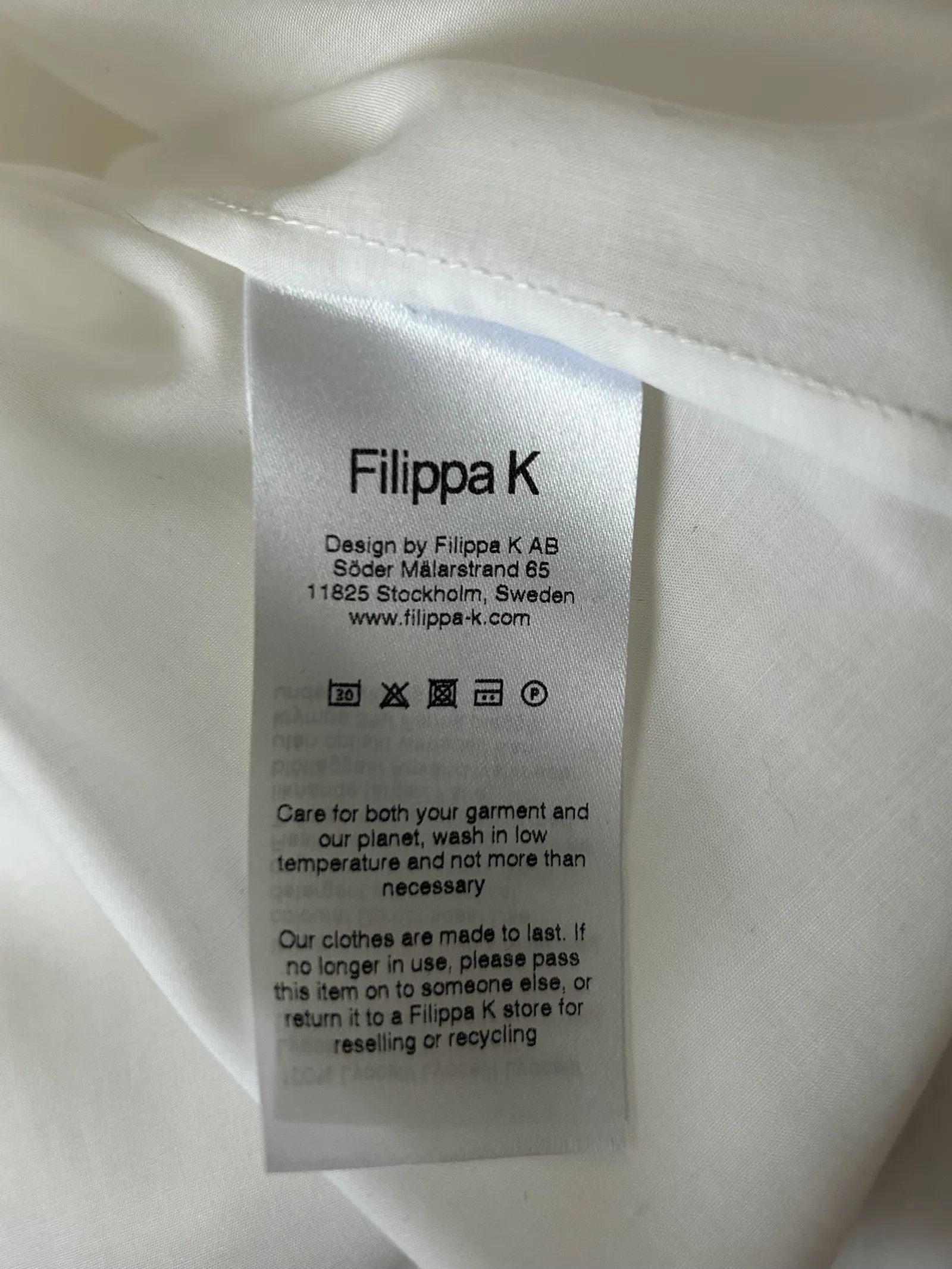 Filippa K Filippa K 235 19 High-low Tencel shirt Blouse Size S / US 4 / IT 40 - 3 Thumbnail