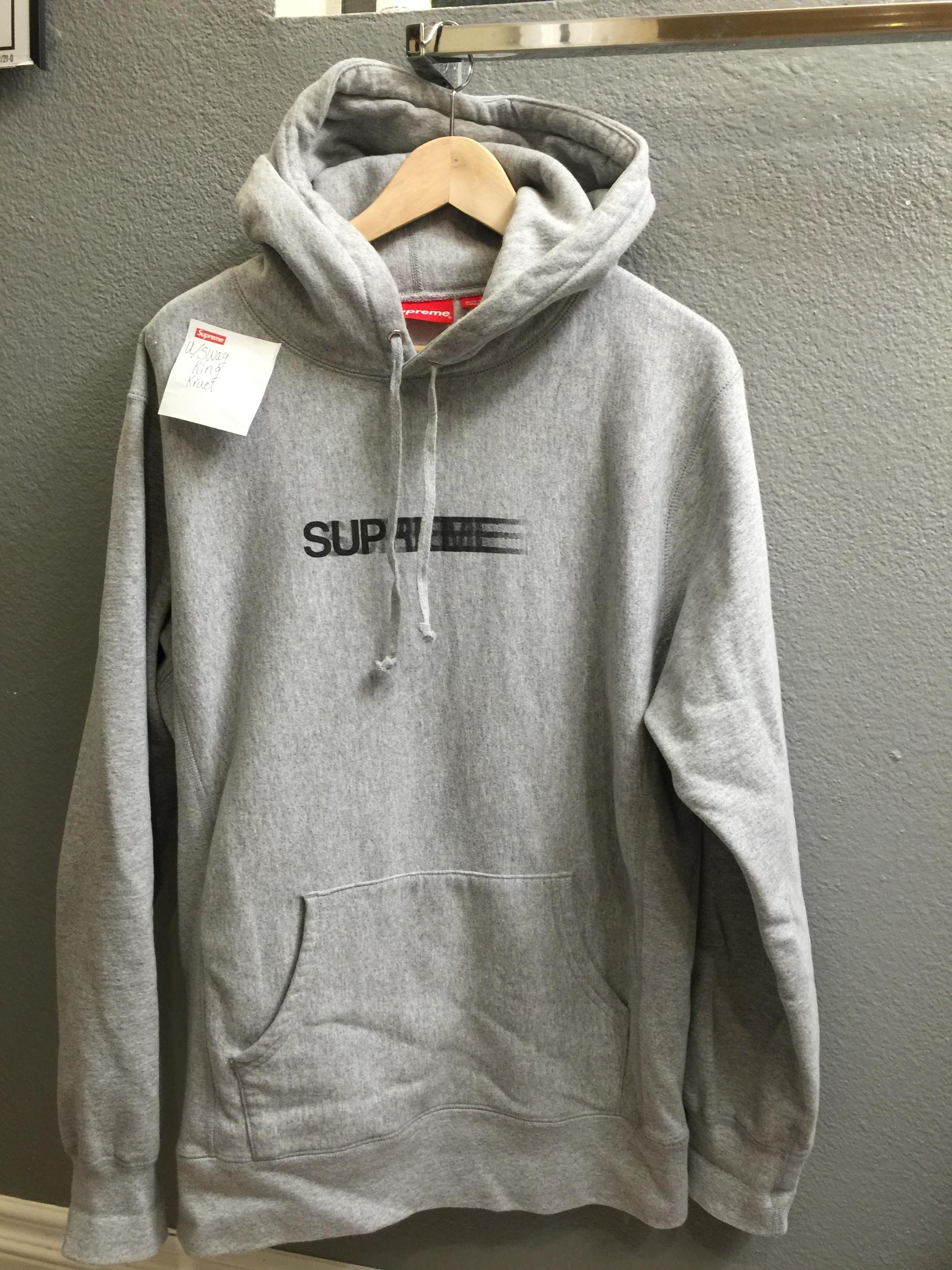 Supreme SS16 Motion Logo Hoodie